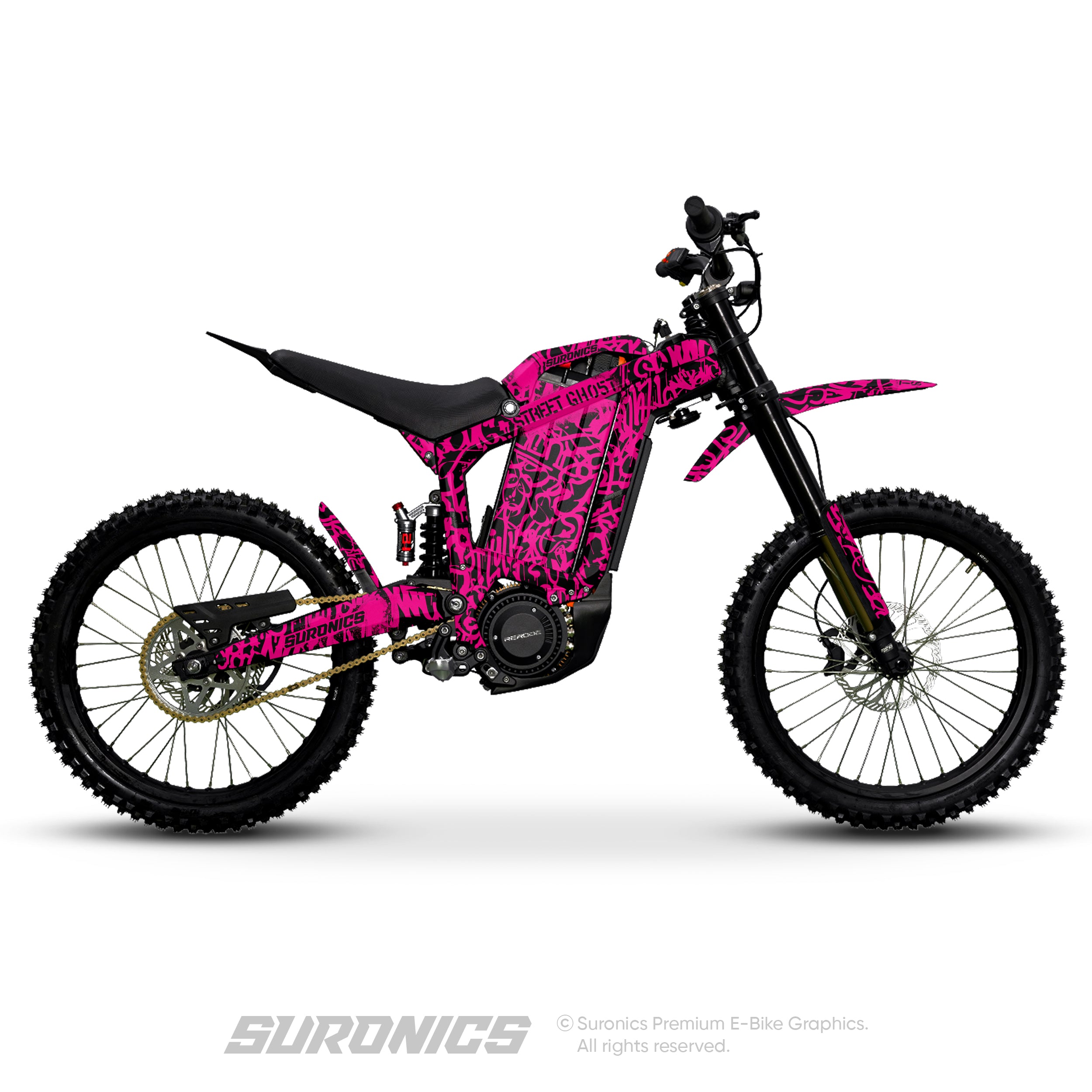 STREET GHOST BLACK MAGENTA Rerode R1 Graphics kit