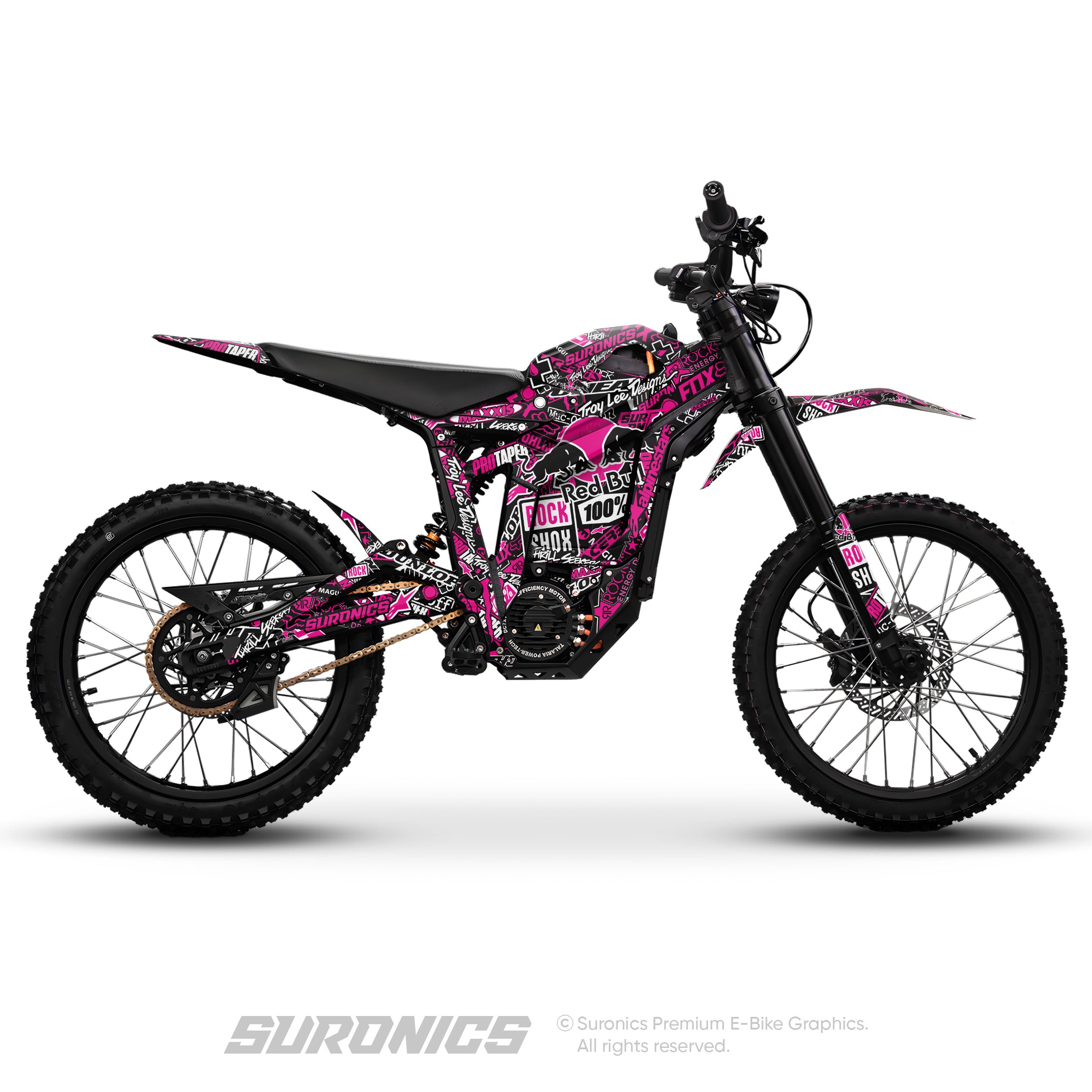 STICKY BLACK MAGENTA Talaria Sting MX5 PRO Graphics kit