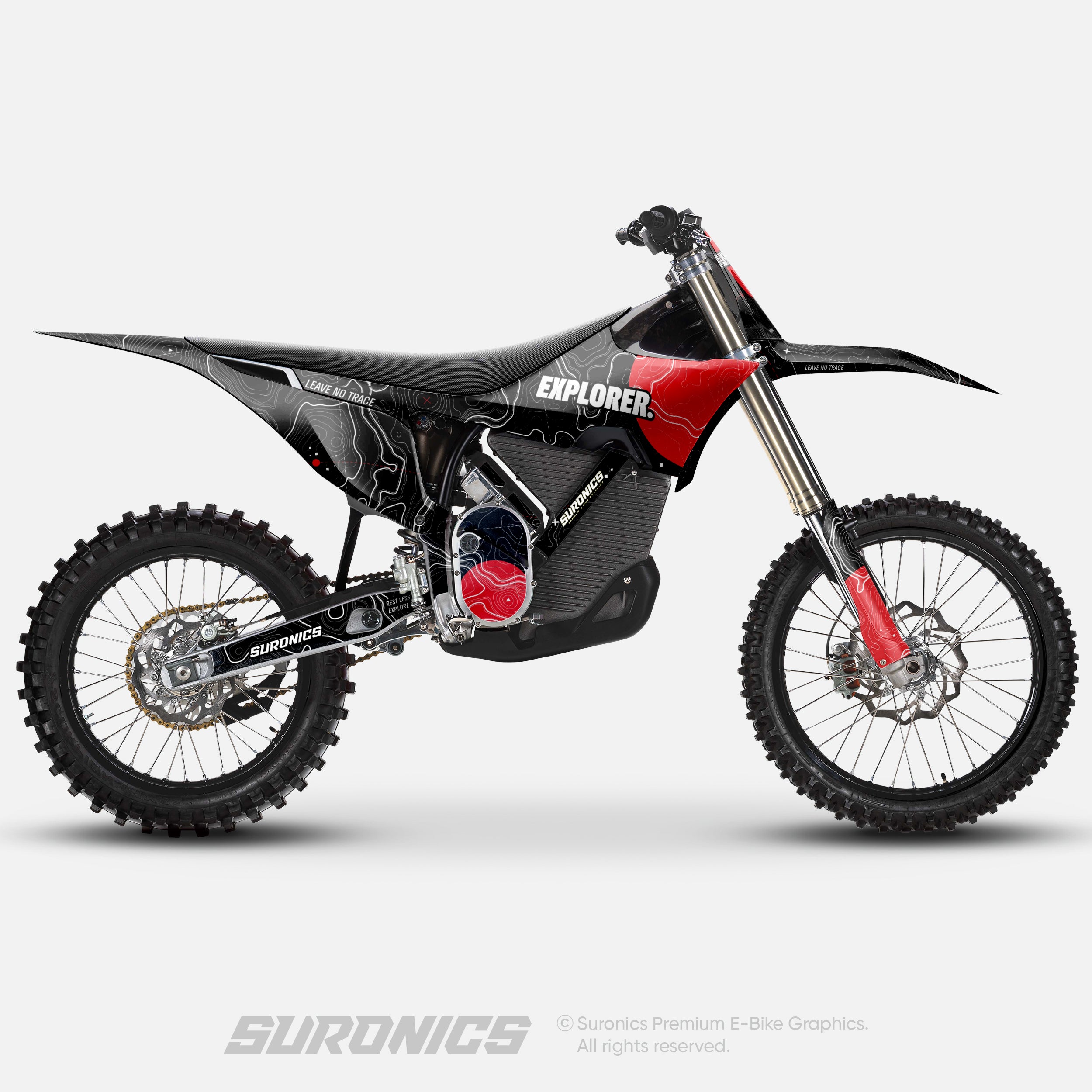 EXPLORER BLACK RED Stark Varg Graphics kit