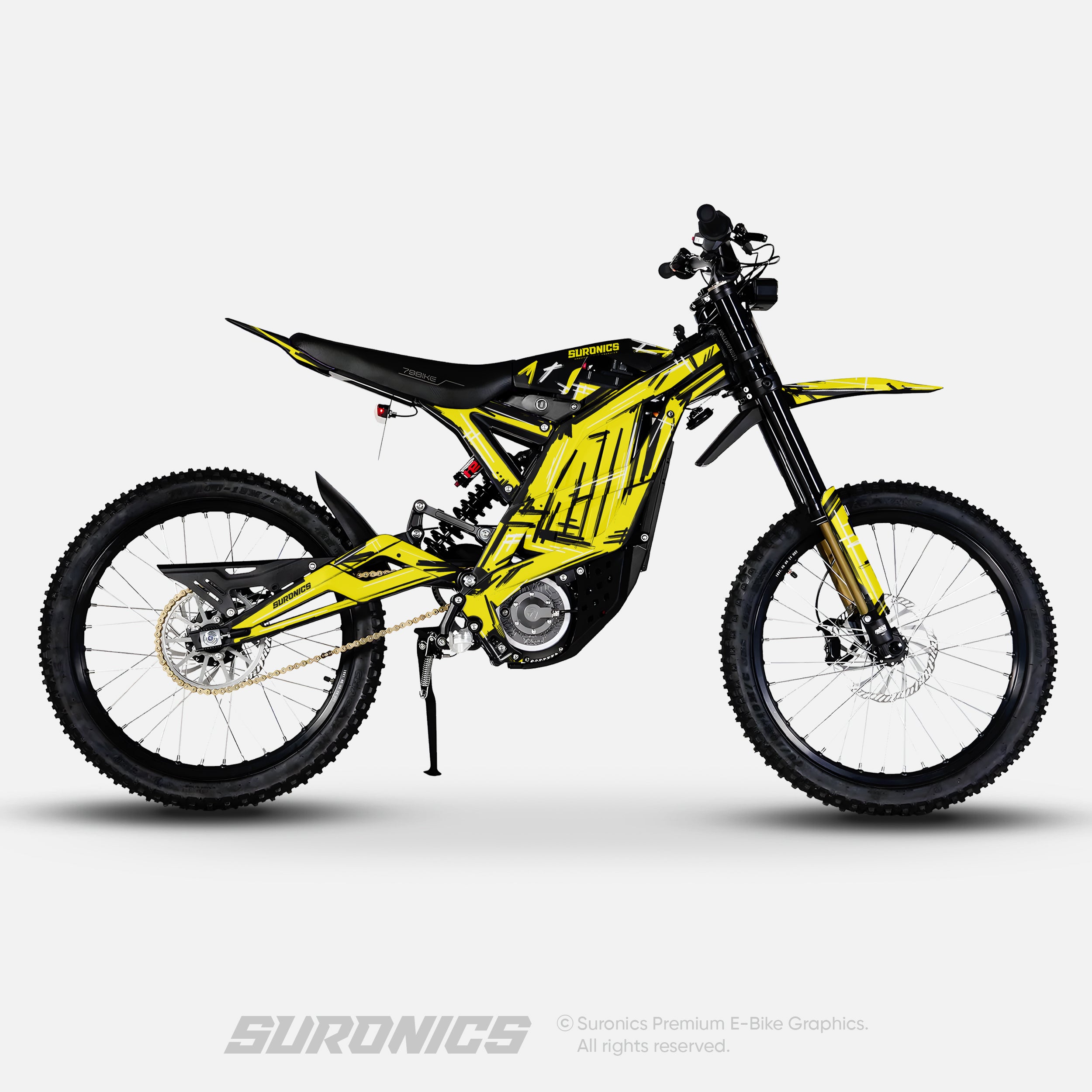 MARKER YELLOW 79Bike Falcon PRO / GT / M Graphics kit