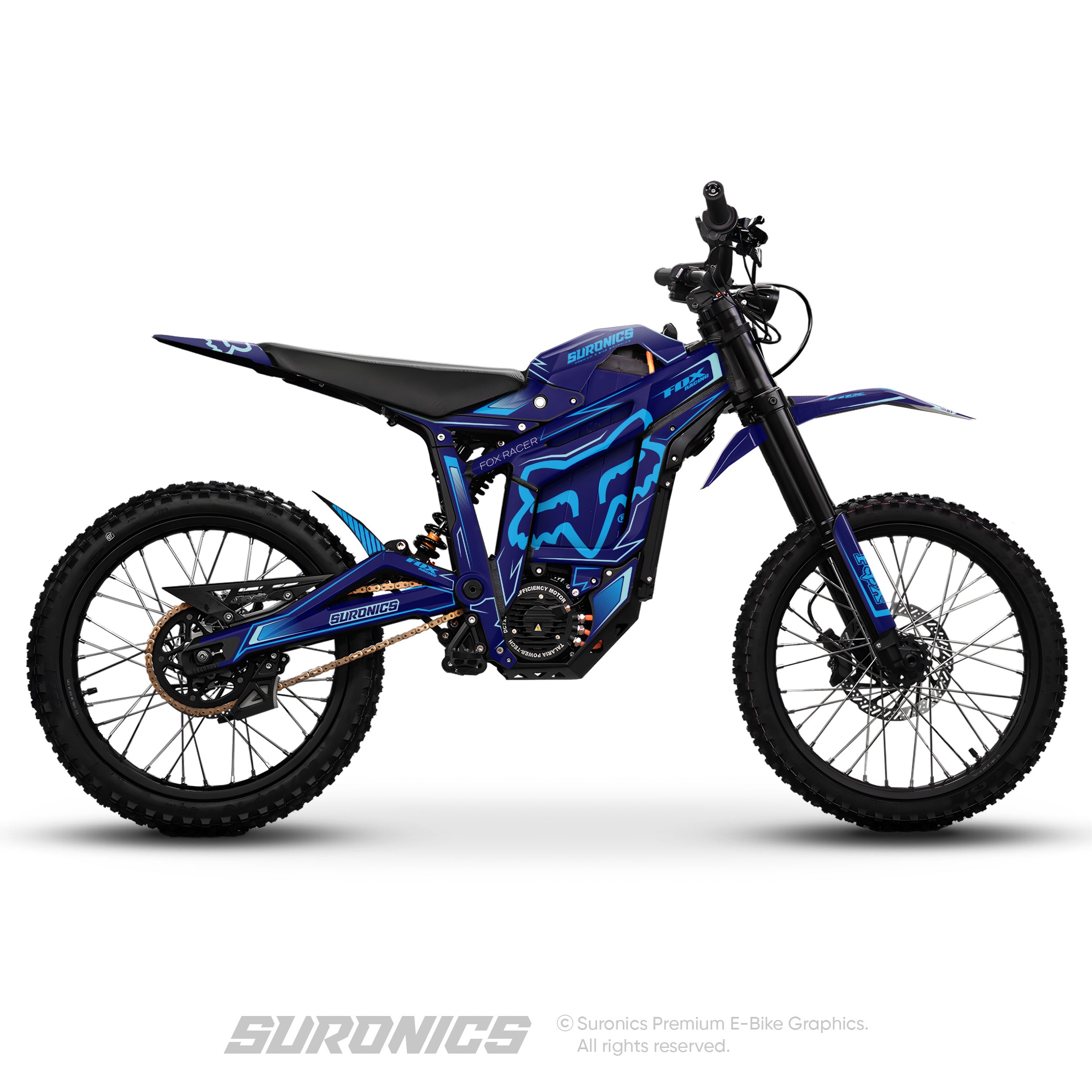 FOX RACER NAVY CYAN Talaria Sting MX5 PRO Graphics kit