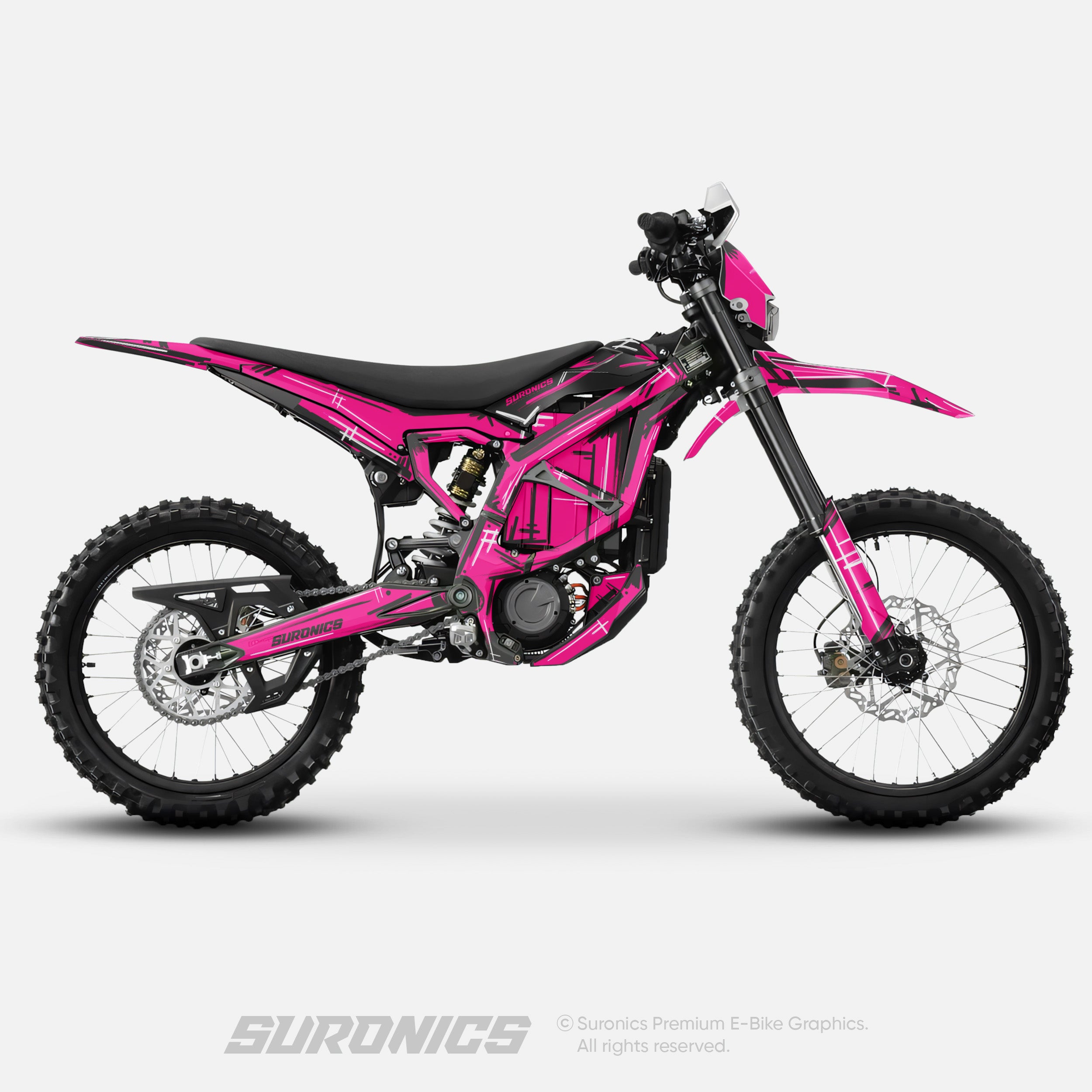 MARKER MAGENTA Surron Ultra Bee Graphics kit