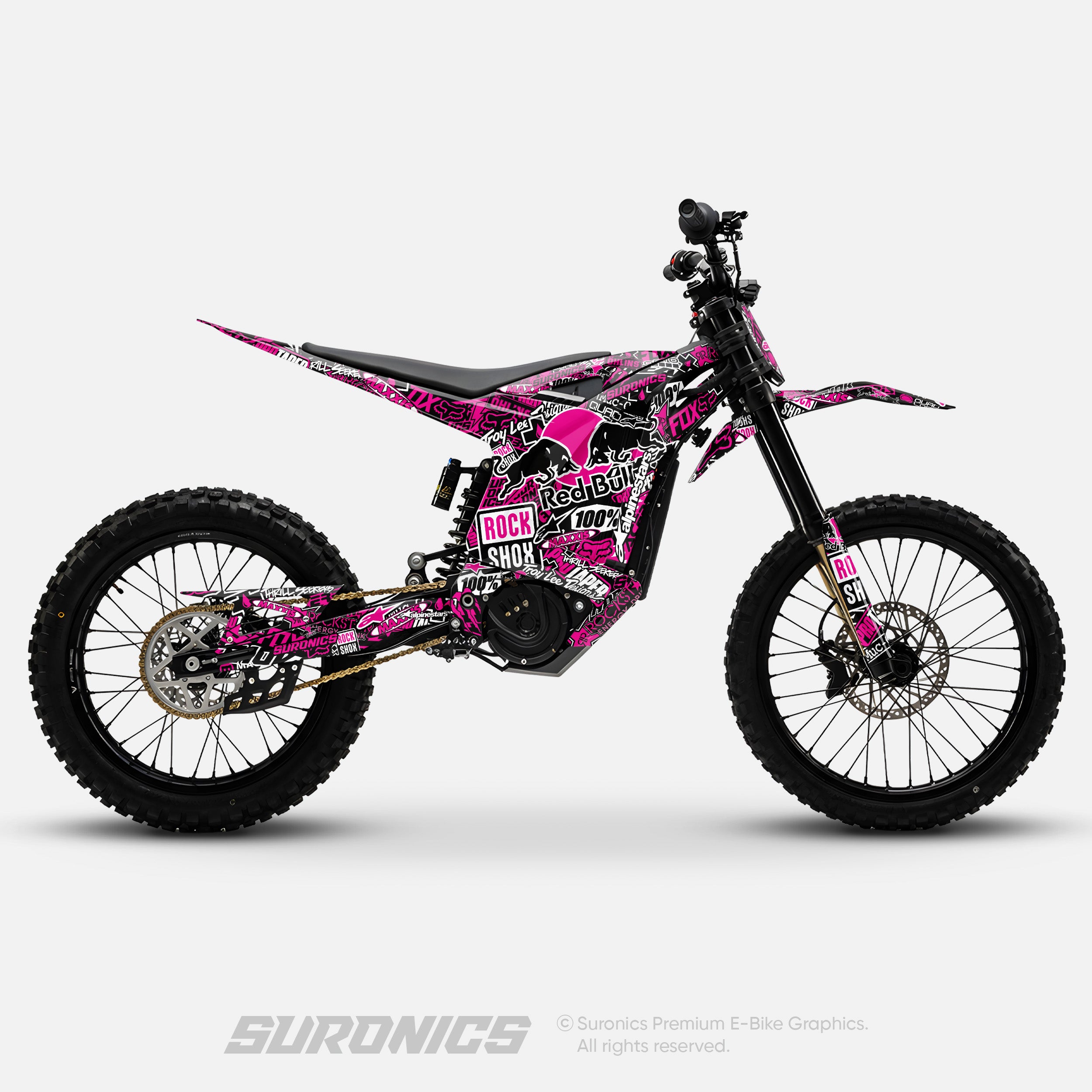 STICKY BLACK MAGENTA Arctic Leopard XE Graphics kit