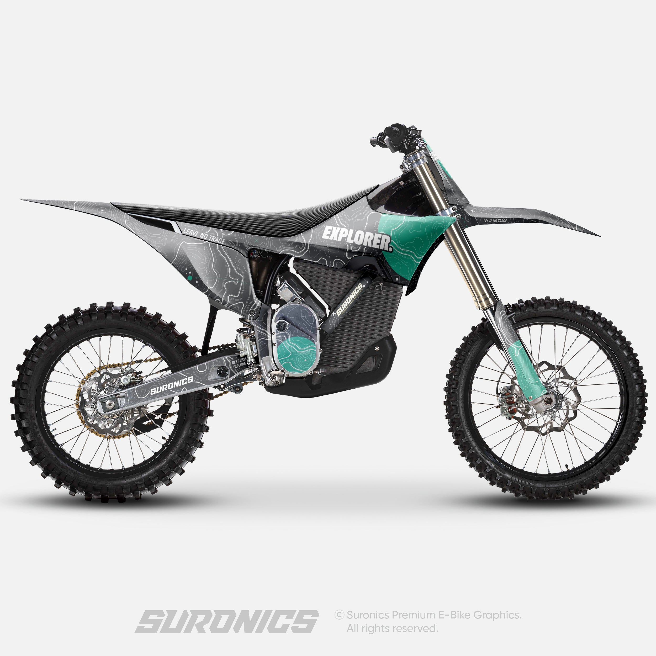 EXPLORER GREY MINT Stark Varg Graphics kit