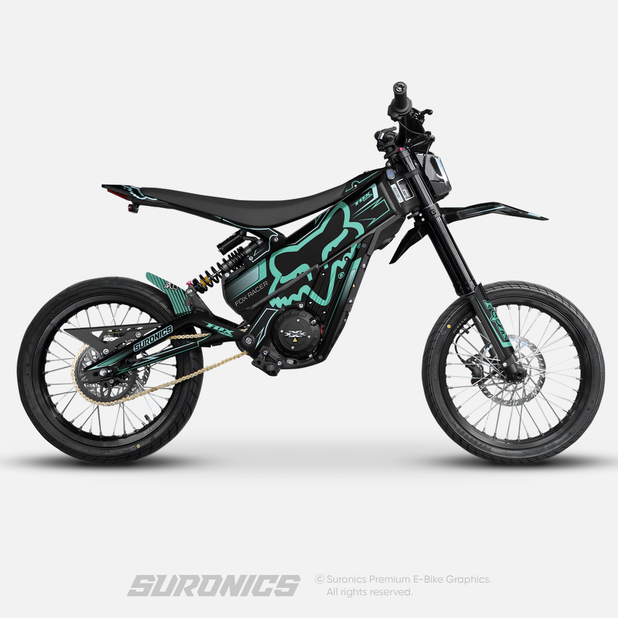 FOX RACER BLACK MINT Talaria XXX Graphics kit