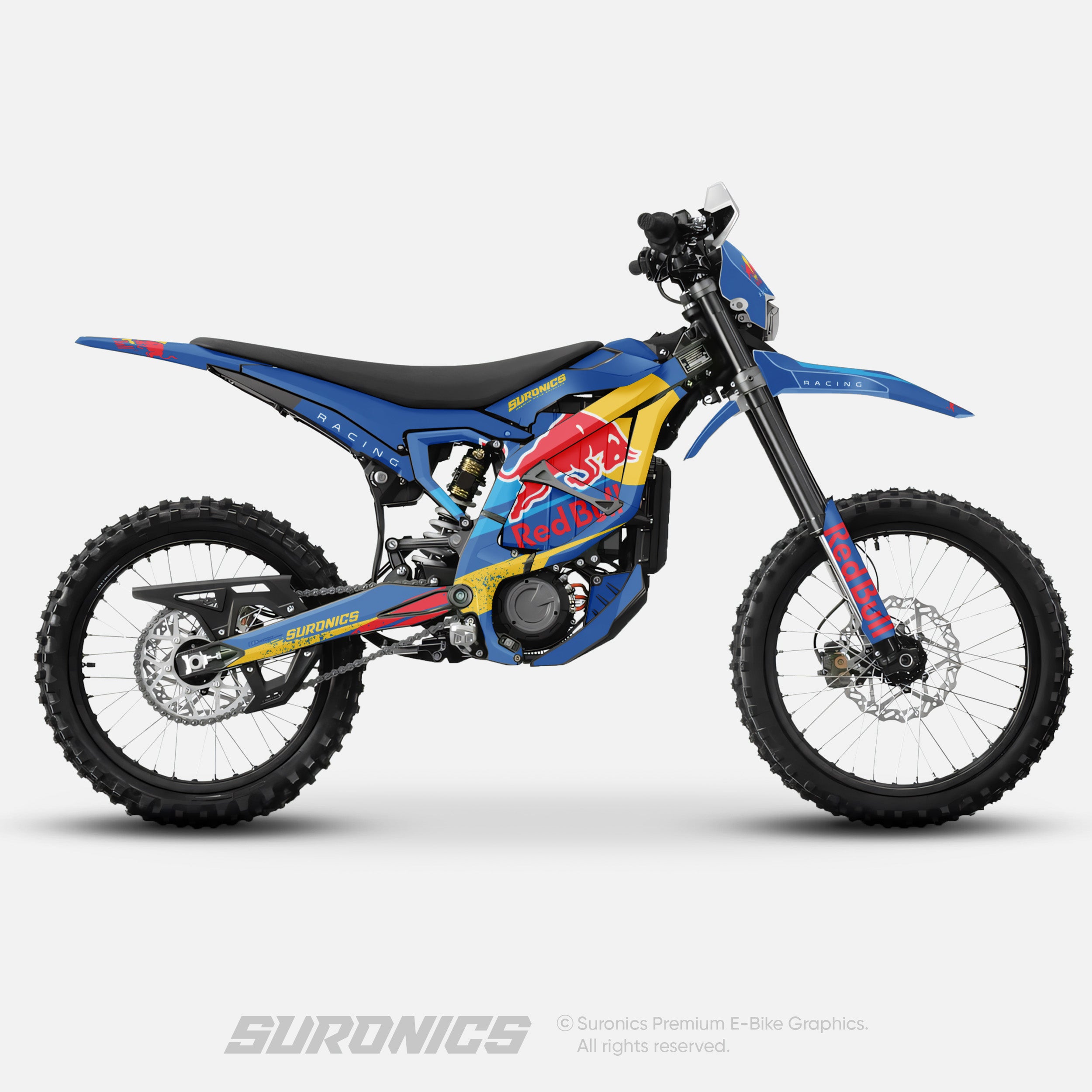 ORIGINAL BULL BLUE Surron Ultra Bee Graphics kit