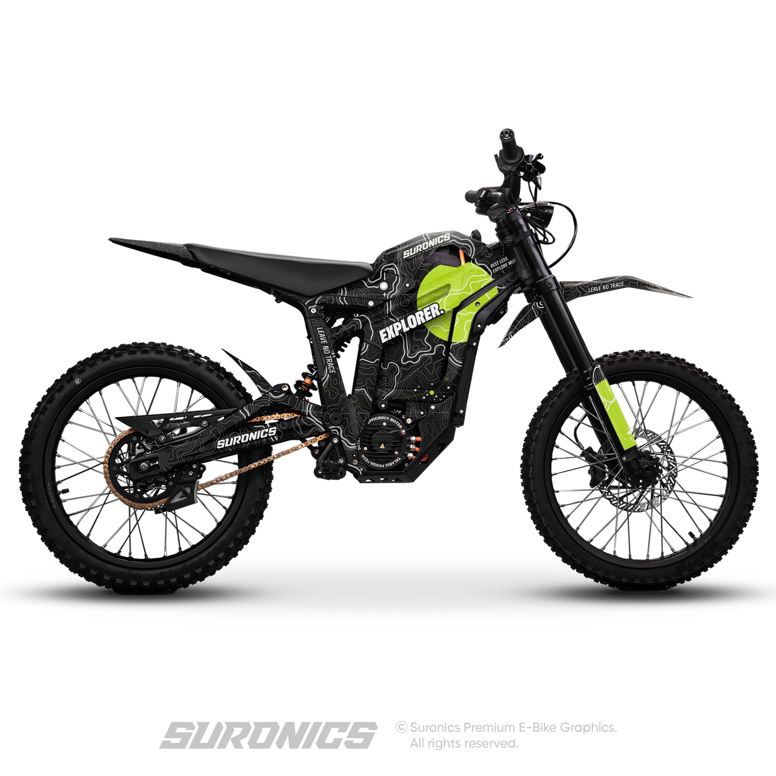 EXPLORER BLACK GREEN Talaria Sting MX5 PRO Graphics kit