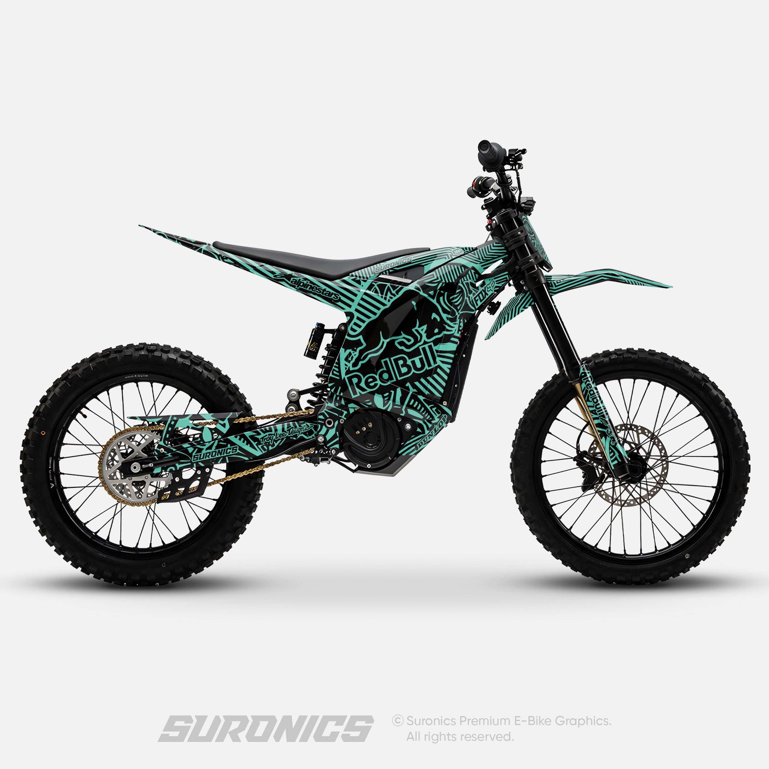 RACE ART BLACK MINT Arctic Leopard XE Graphics kit