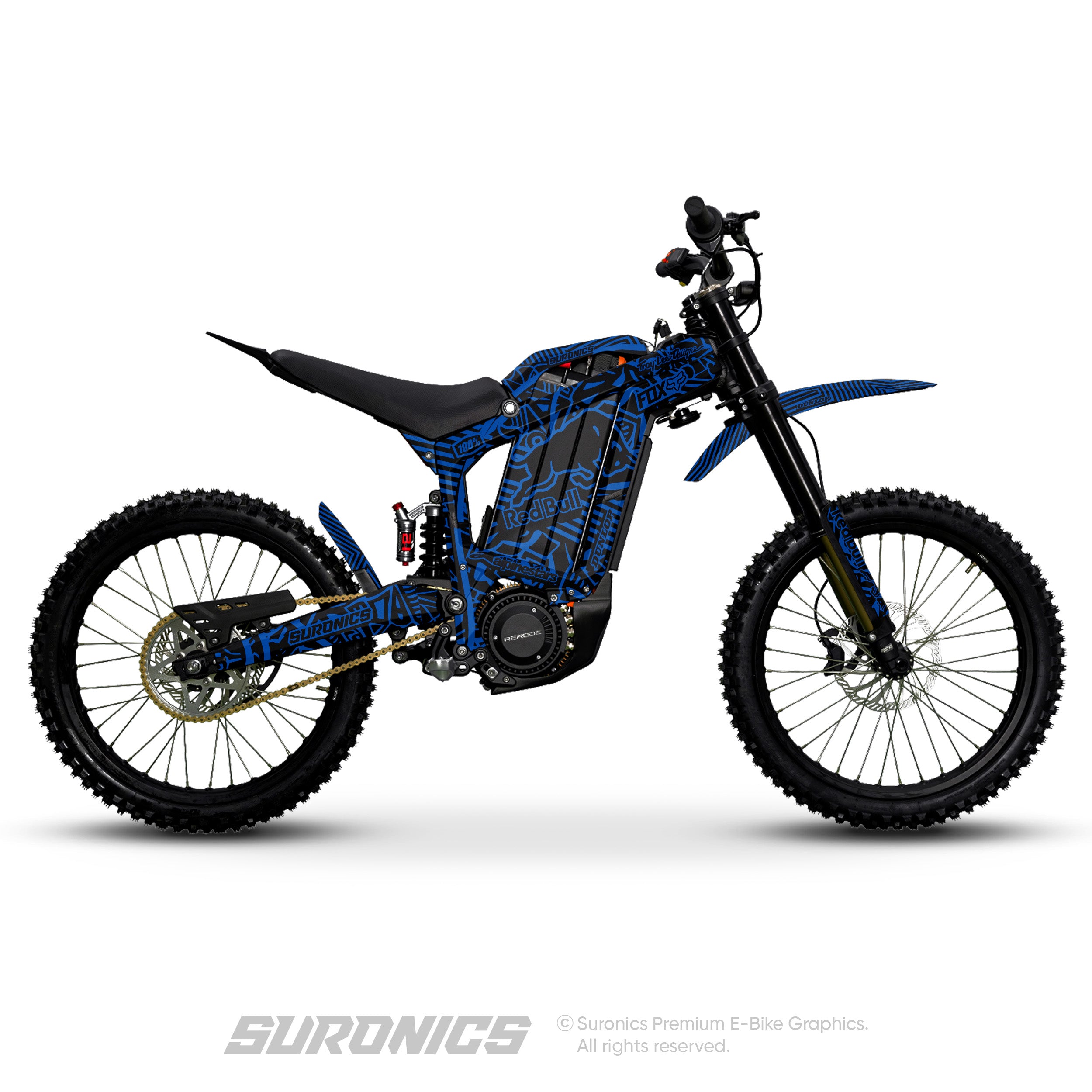 RACE ART BLACK BLUE Rerode R1 Graphics kit