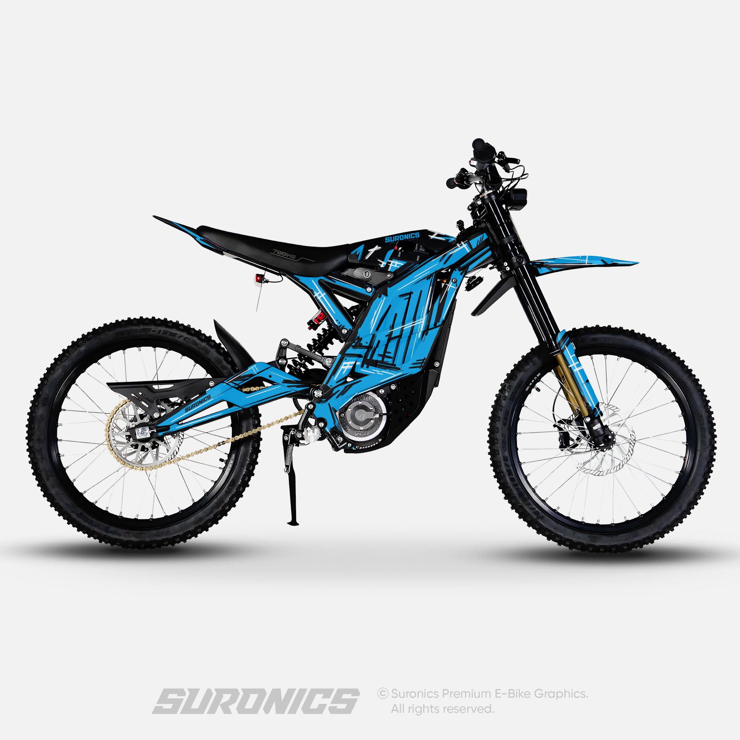 MARKER CYAN 79Bike Falcon PRO / GT / M Graphics kit