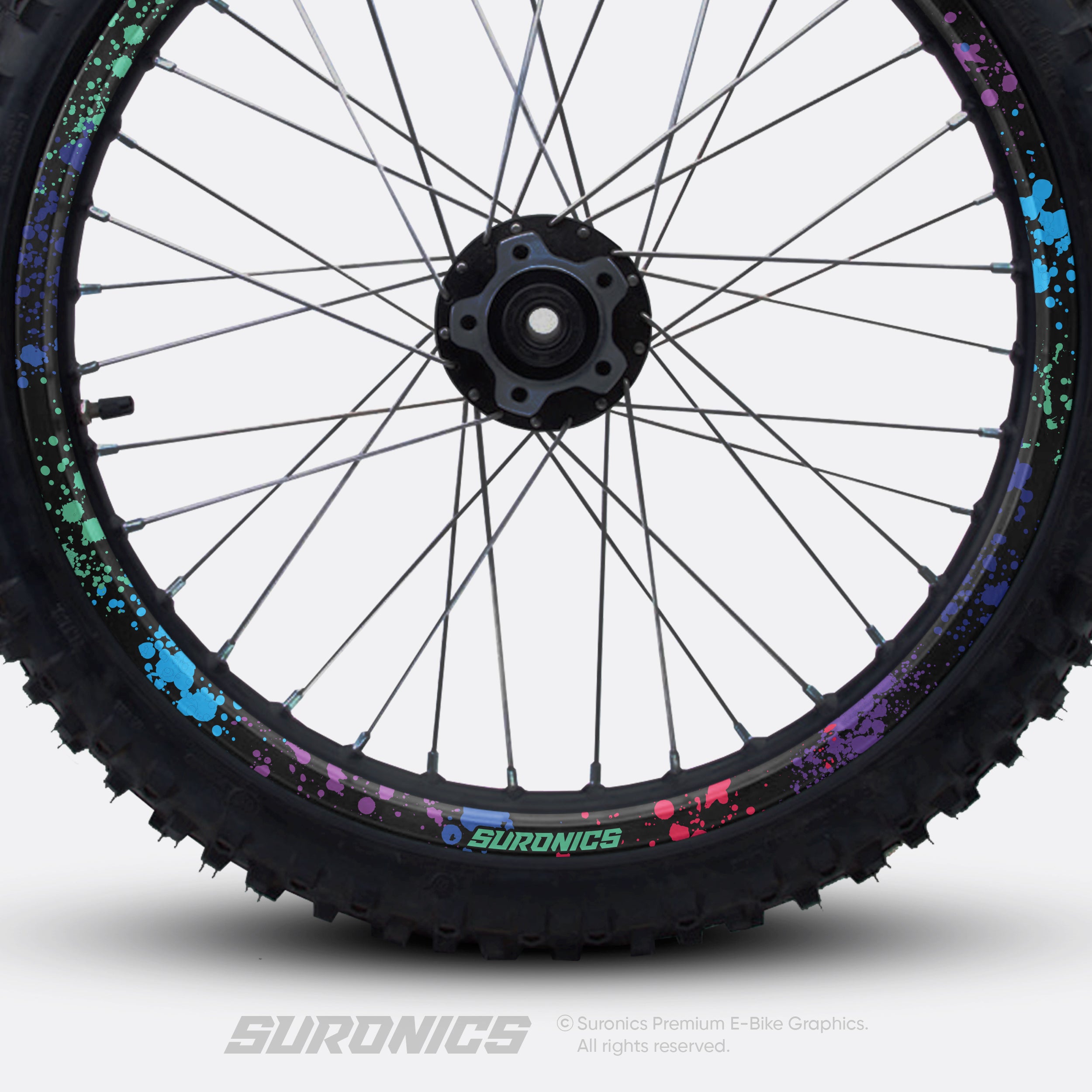 SPLATTER MULTICOLOR 79Bike Falcon PRO / GT / M Graphics kit