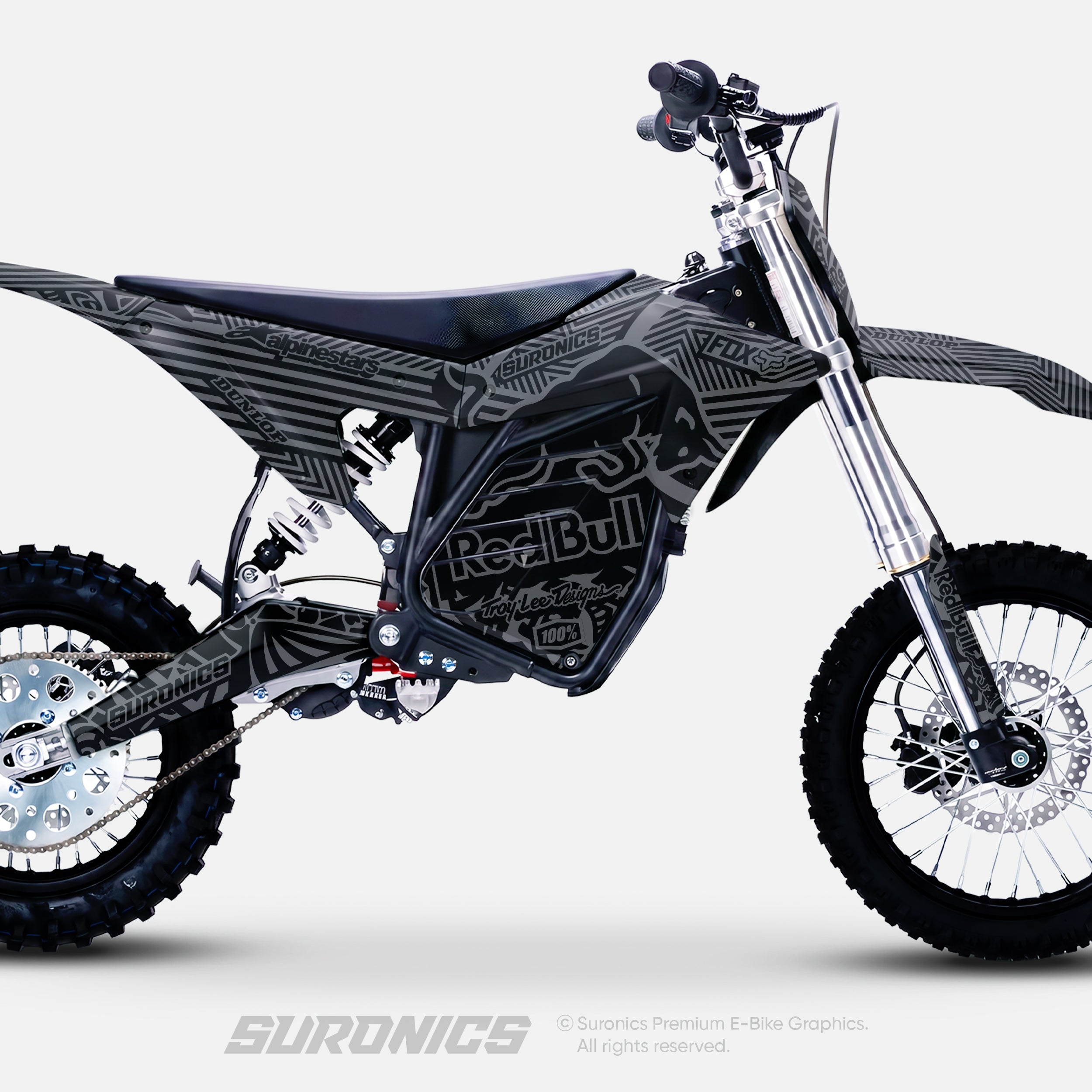 RACE ART BLACK GREY ETM RTR Graphics kit