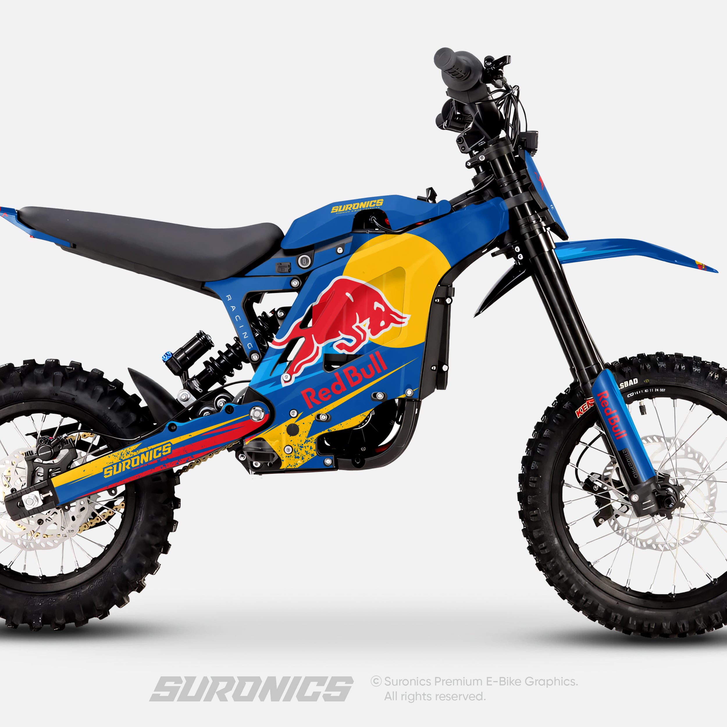 ORIGINAL BULL BLUE Eride Pro Mini R Graphics kit