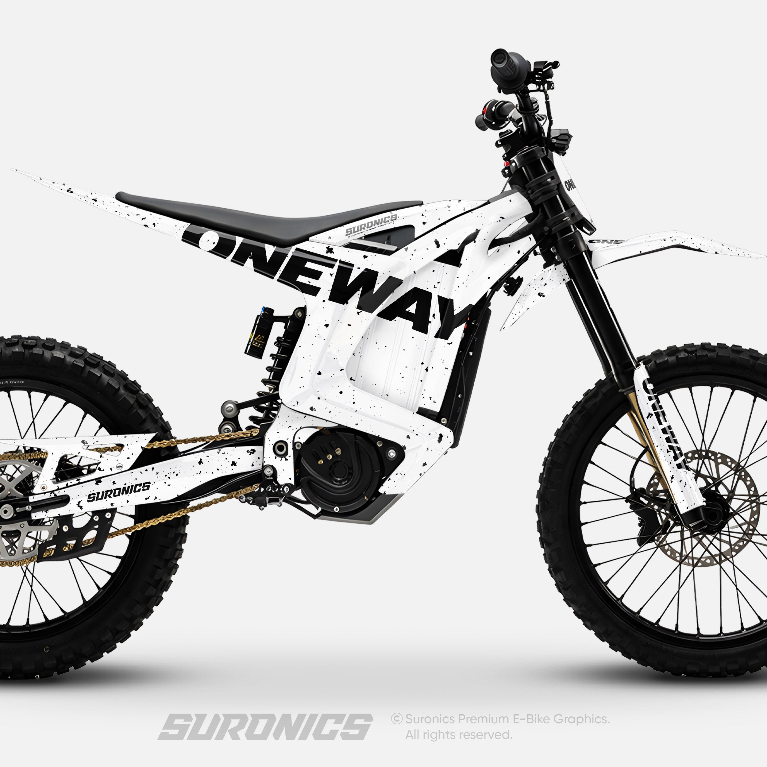 ONEWAY WHITE BLACK Arctic Leopard XE Graphics kit