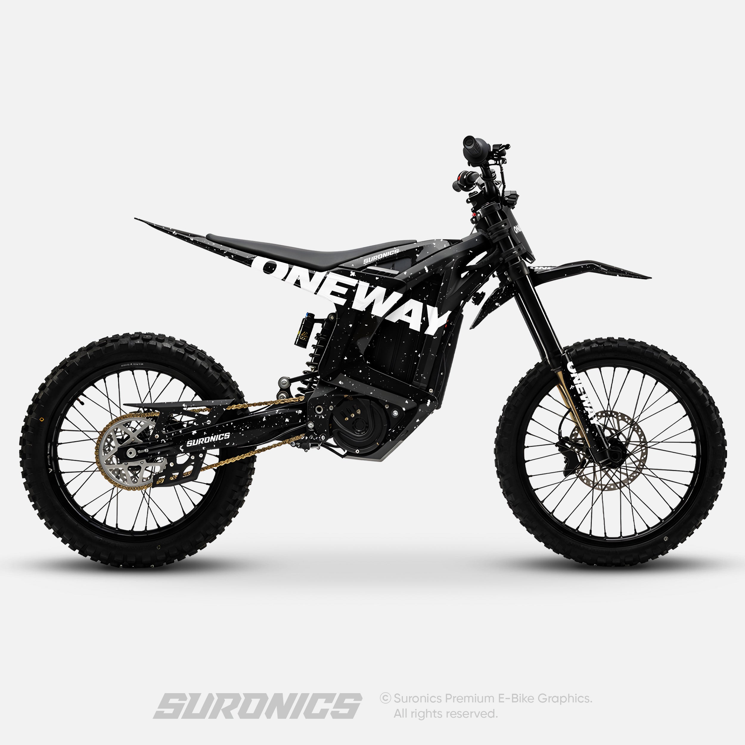 ONEWAY BLACK WHITE Arctic Leopard XE Graphics kit