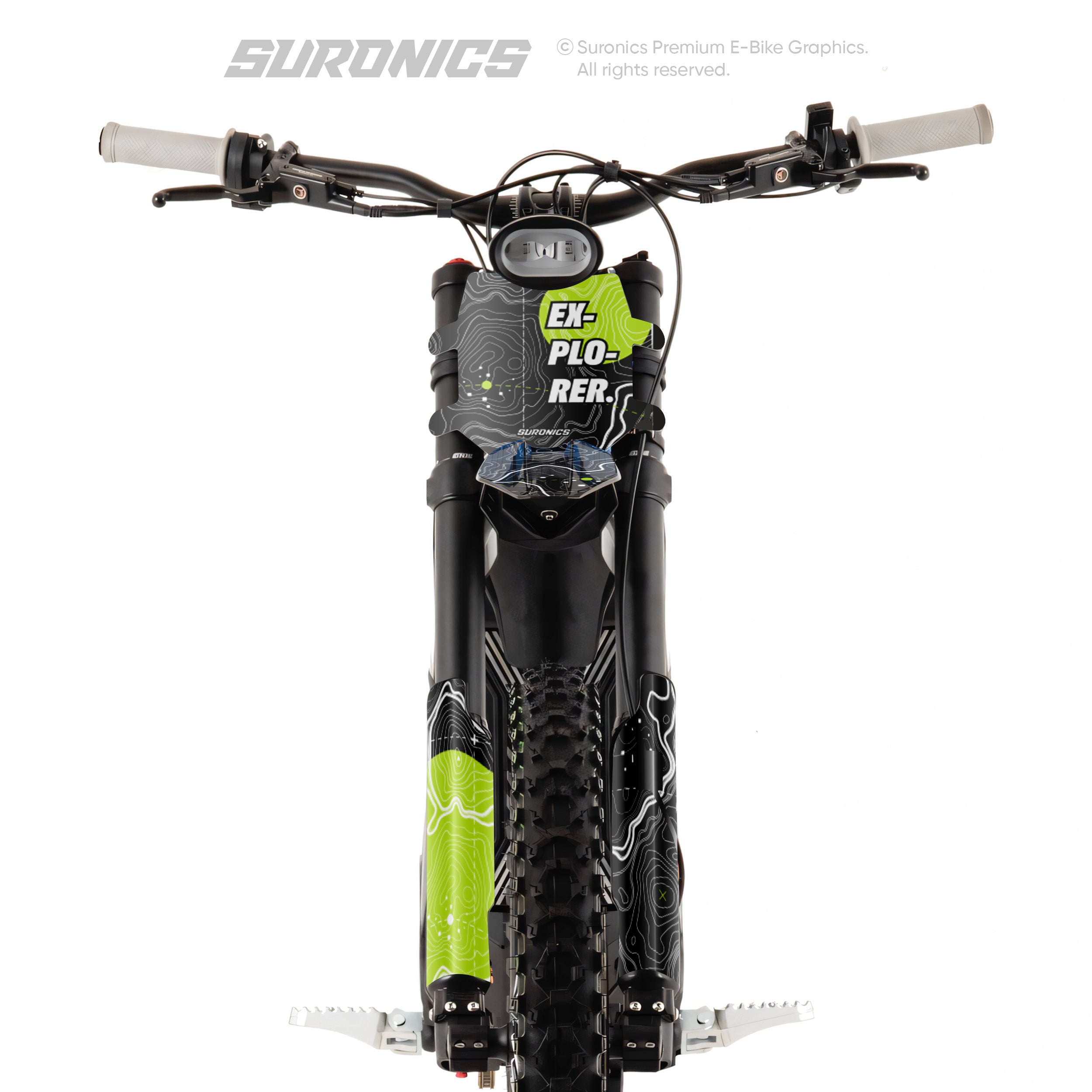 EXPLORER BLACK GREEN Talaria Sting MX3 MX4 Graphics kit