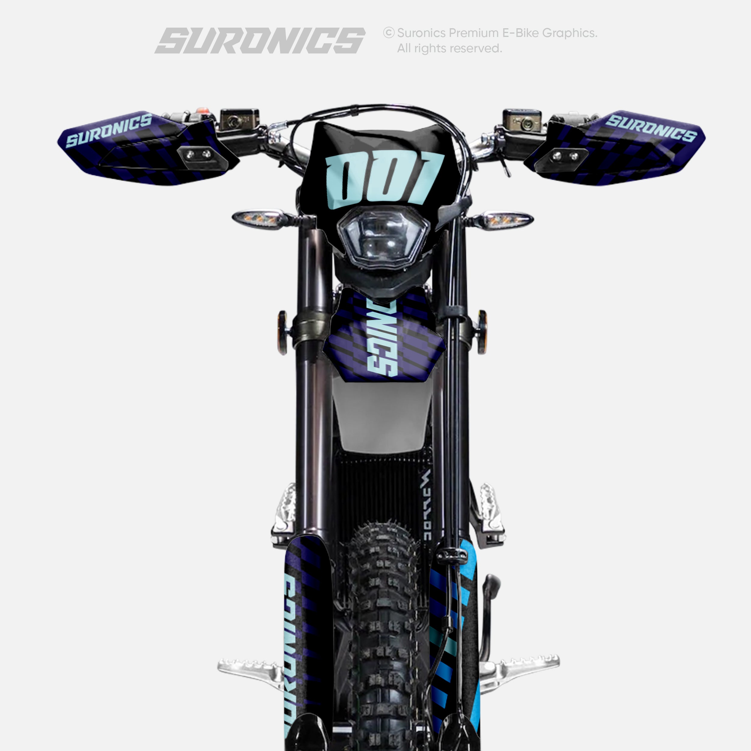 FUTURACE NAVY MILKY Surron Ultra Bee Graphics kit