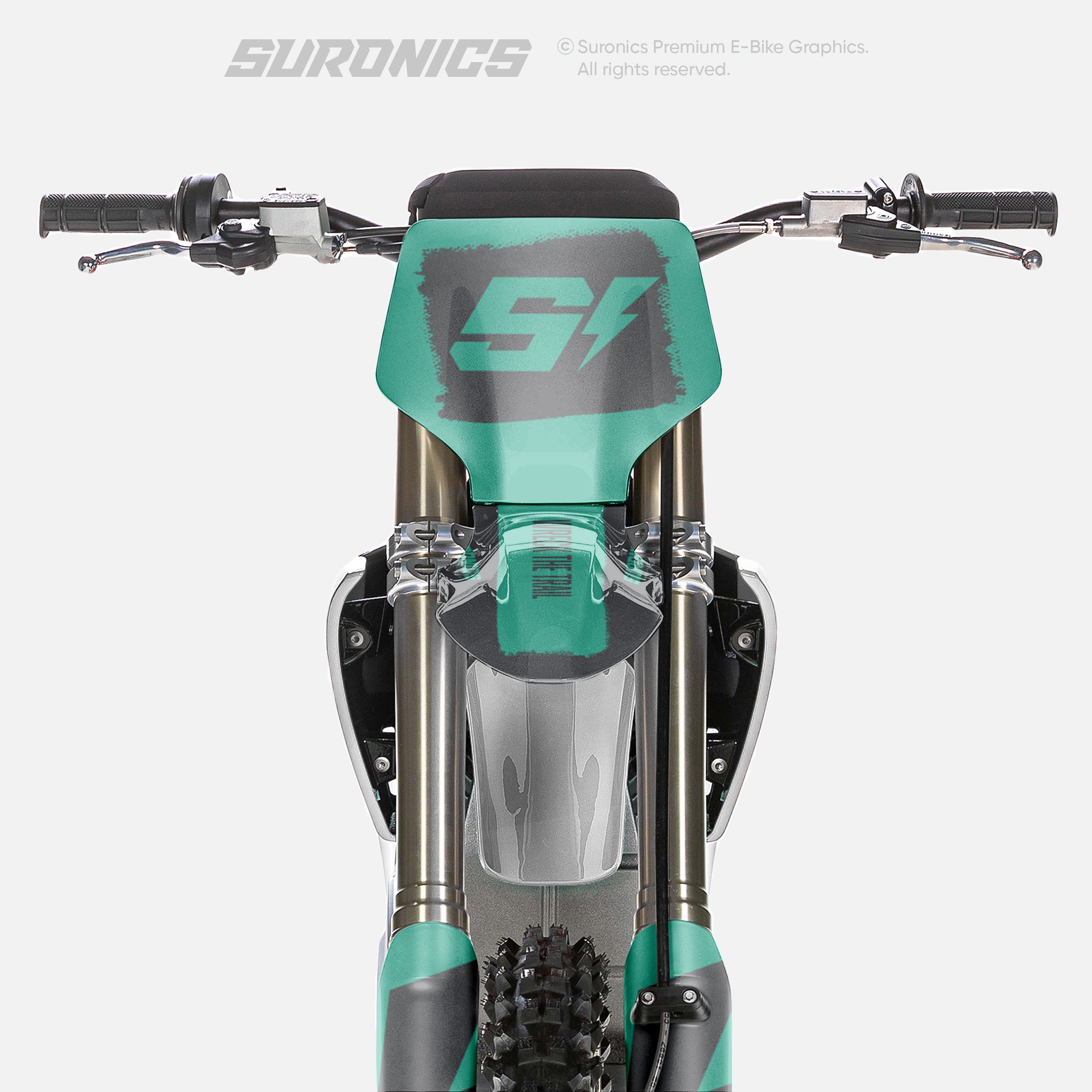 HALF GREY MINT Stark Varg Graphics kit
