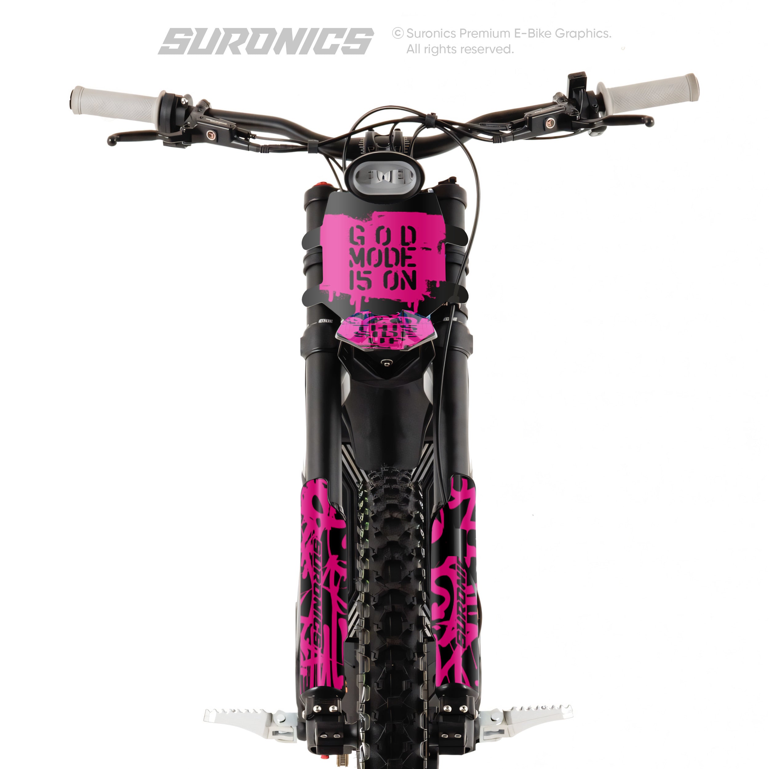 STREET GHOST BLACK MAGENTA Talaria Sting MX3 MX4 Graphics kit