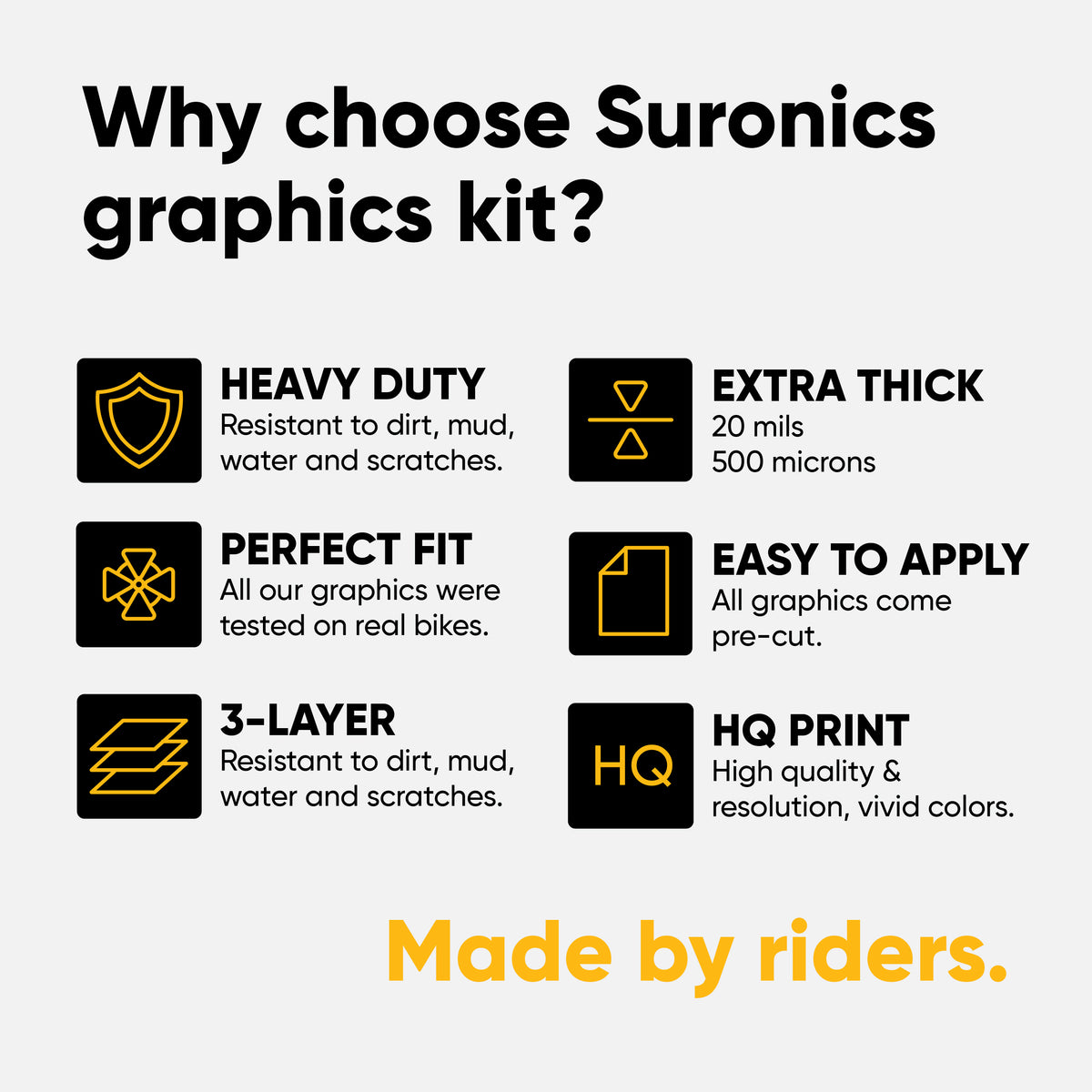 RACE ART BLACK HOLOGRAPHIC Surron Ultra Bee Graphics kit