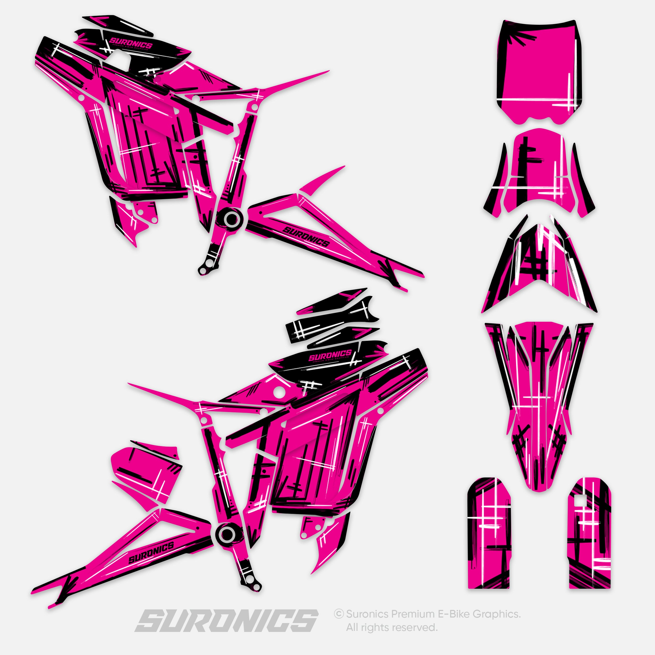 MARKER MAGENTA Talaria Sting MX3 MX4 Graphics kit