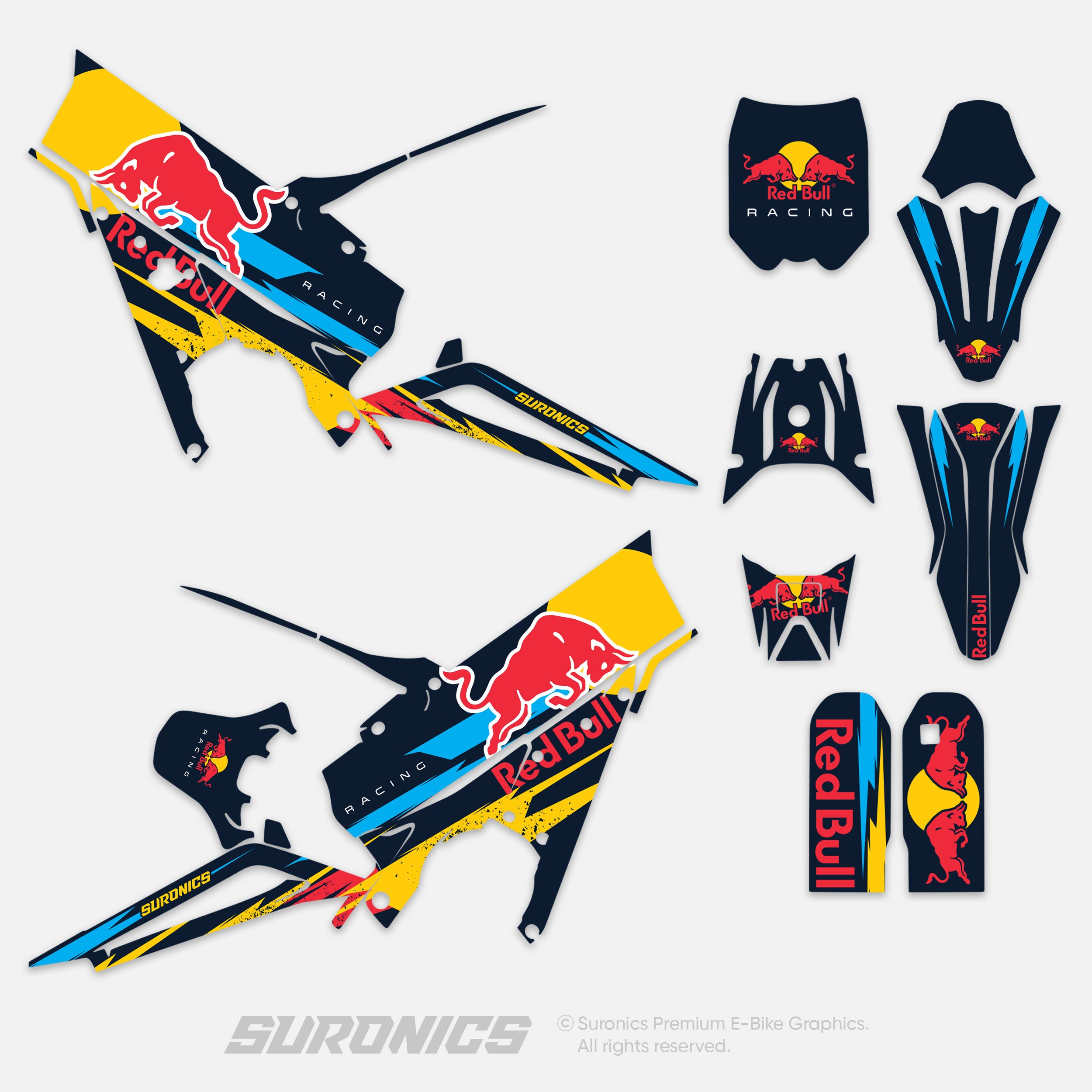 ORIGINAL BULL NAVY Talaria XXX Graphics kit