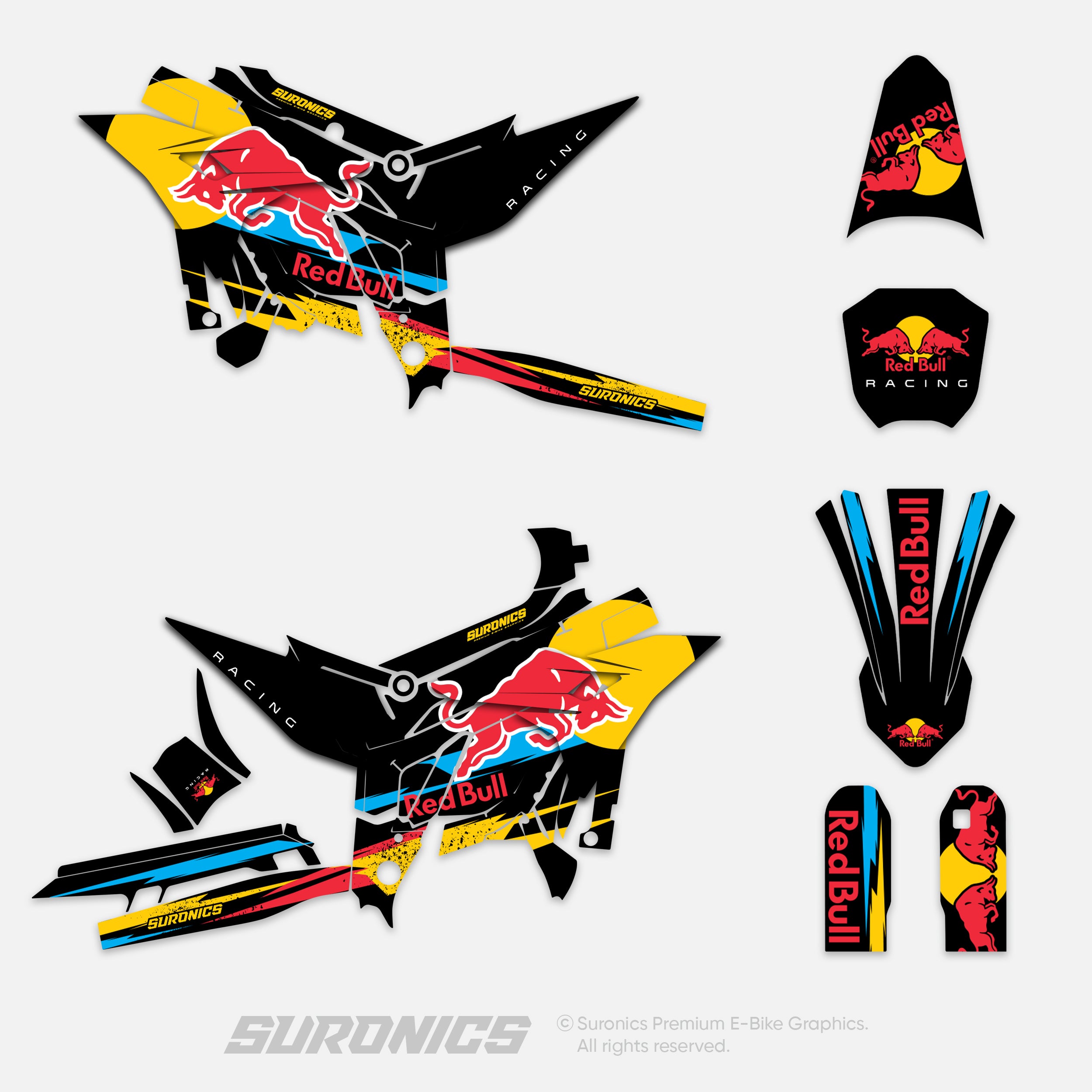 ORIGINAL BULL BLACK Altis Sigma Graphics kit