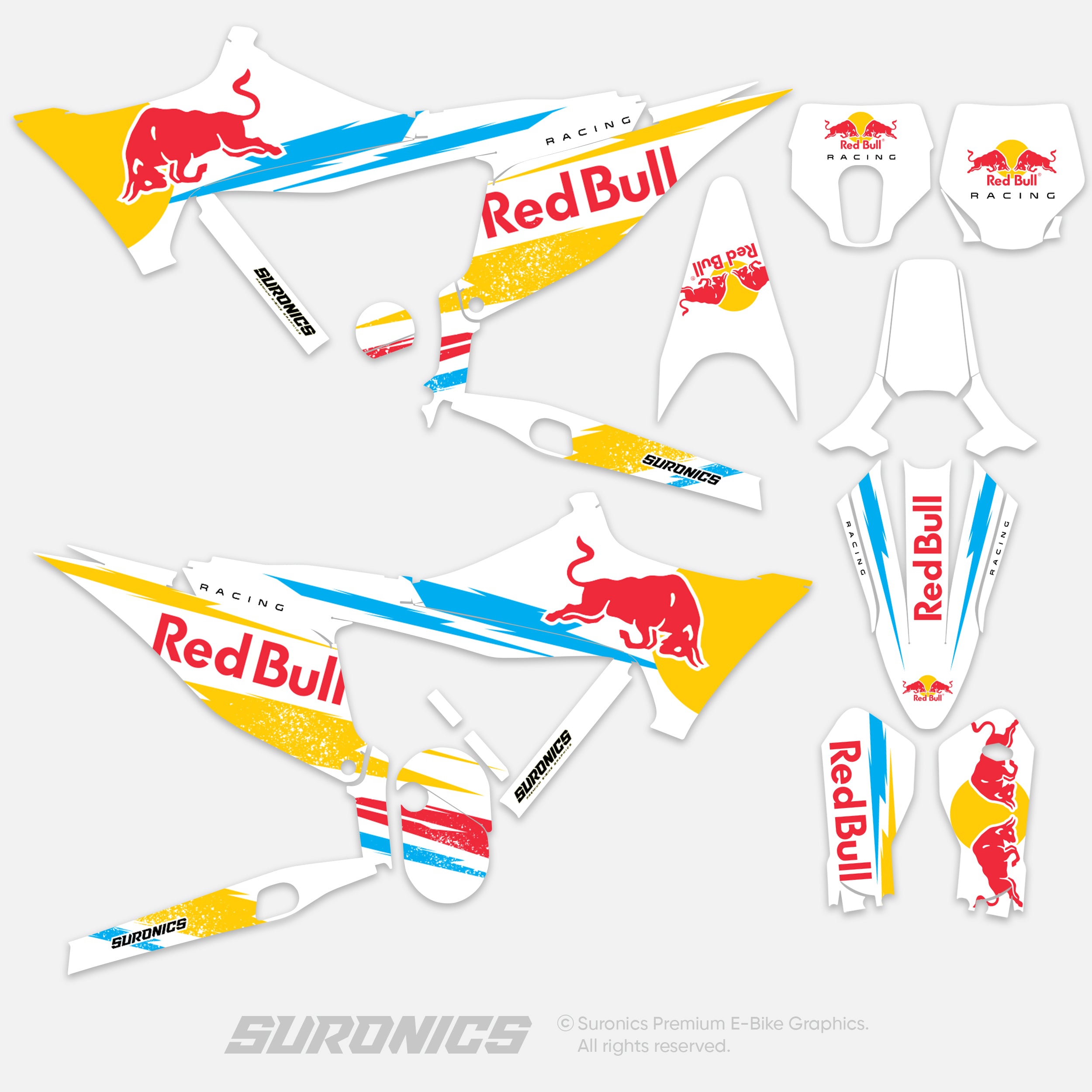 ORIGINAL BULL WHITE Stark Varg Graphics kit