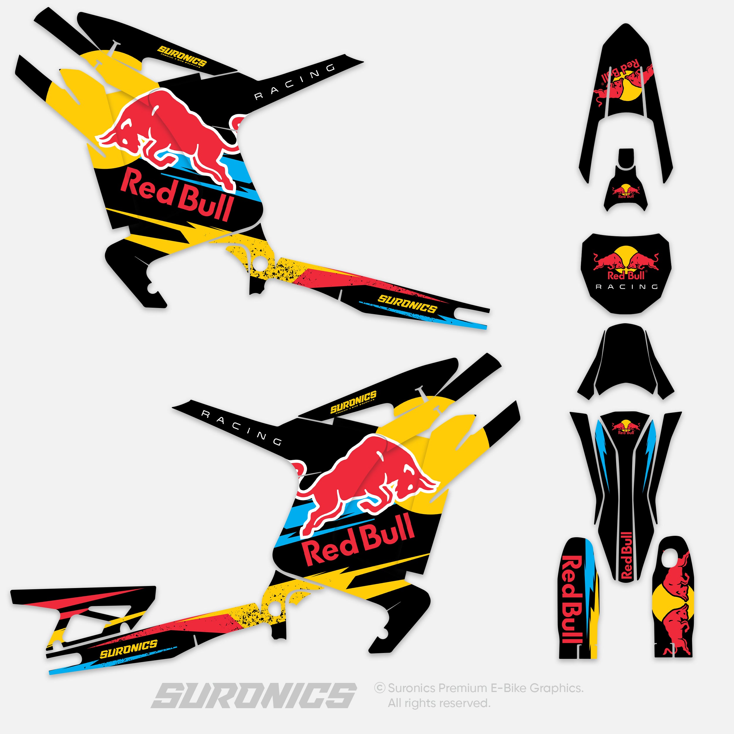 ORIGINAL BULL BLACK Arctic Leopard XE Graphics kit