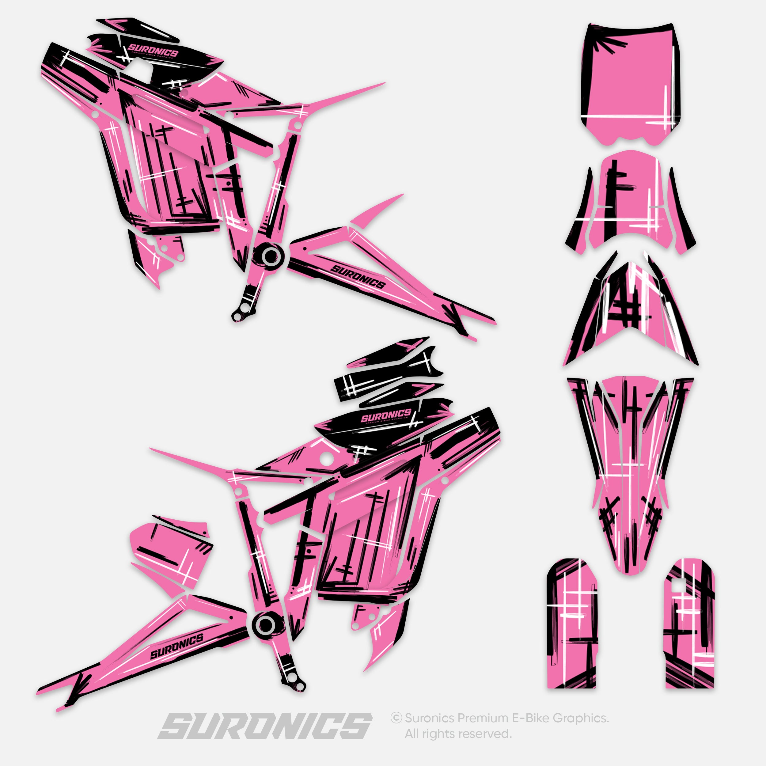 MARKER ORANGE Talaria Sting MX3 MX4 Graphics kit