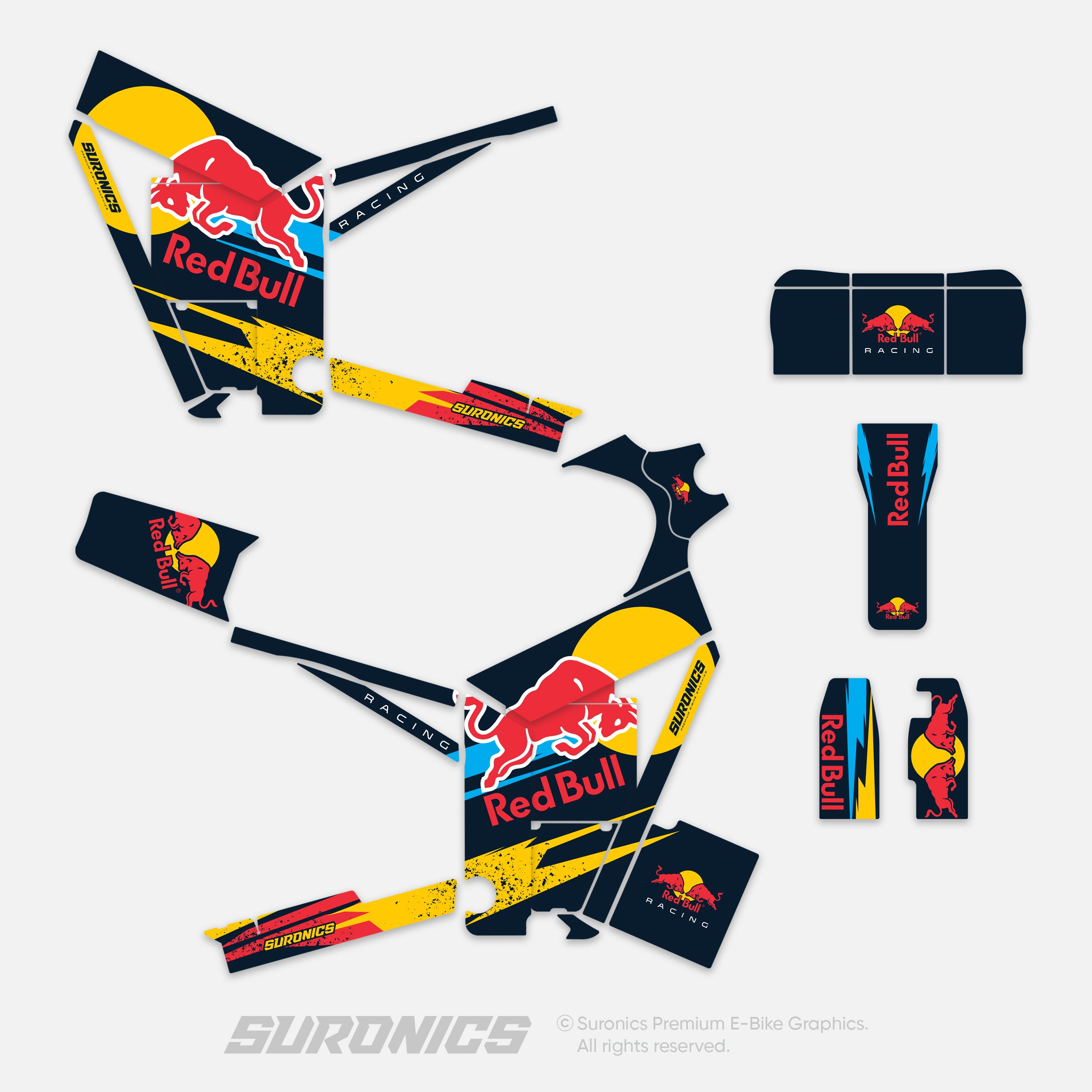 ORIGINAL BULL NAVY Tuttio Soleil 01 Graphics kit