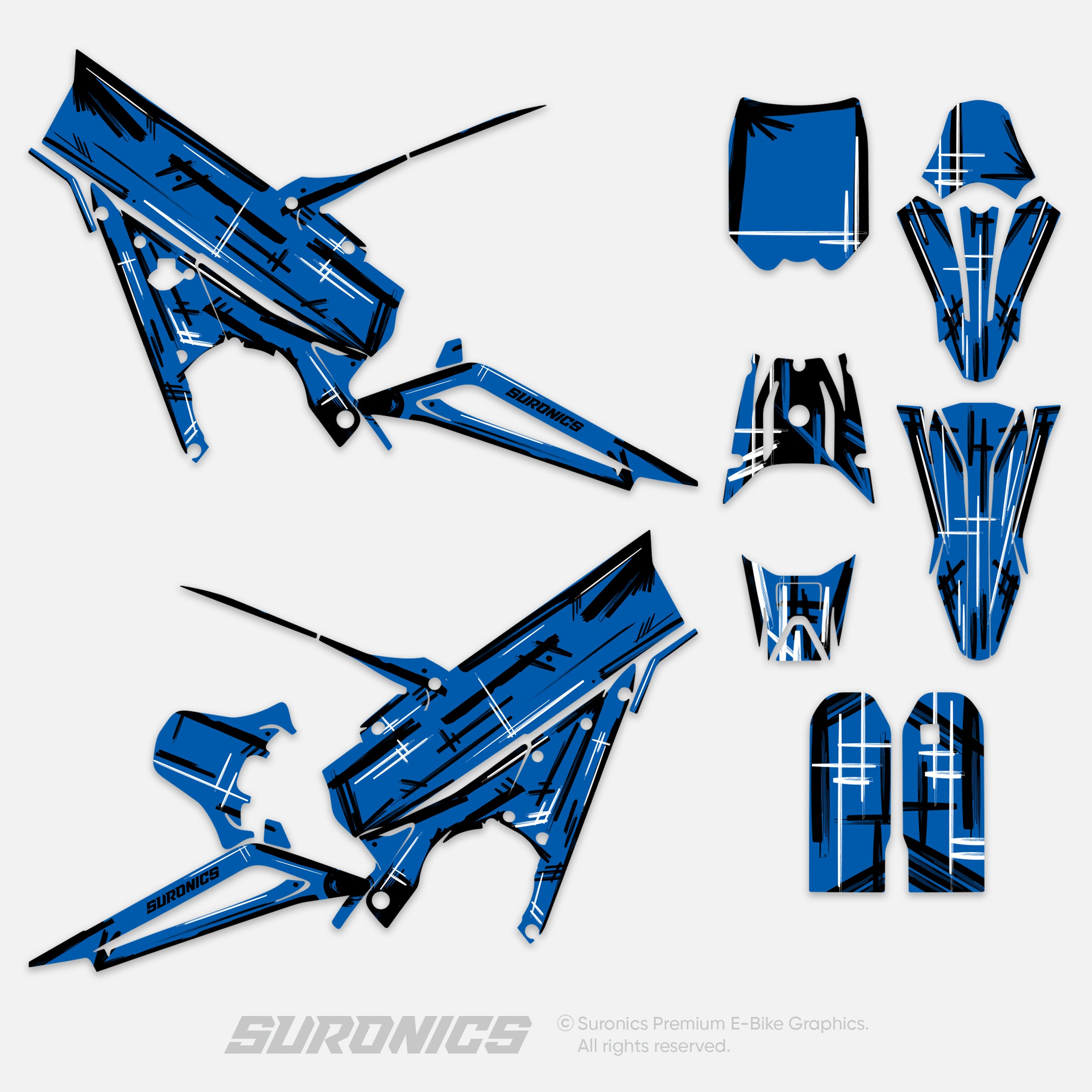 MARKER BLUE Talaria XXX Graphics kit