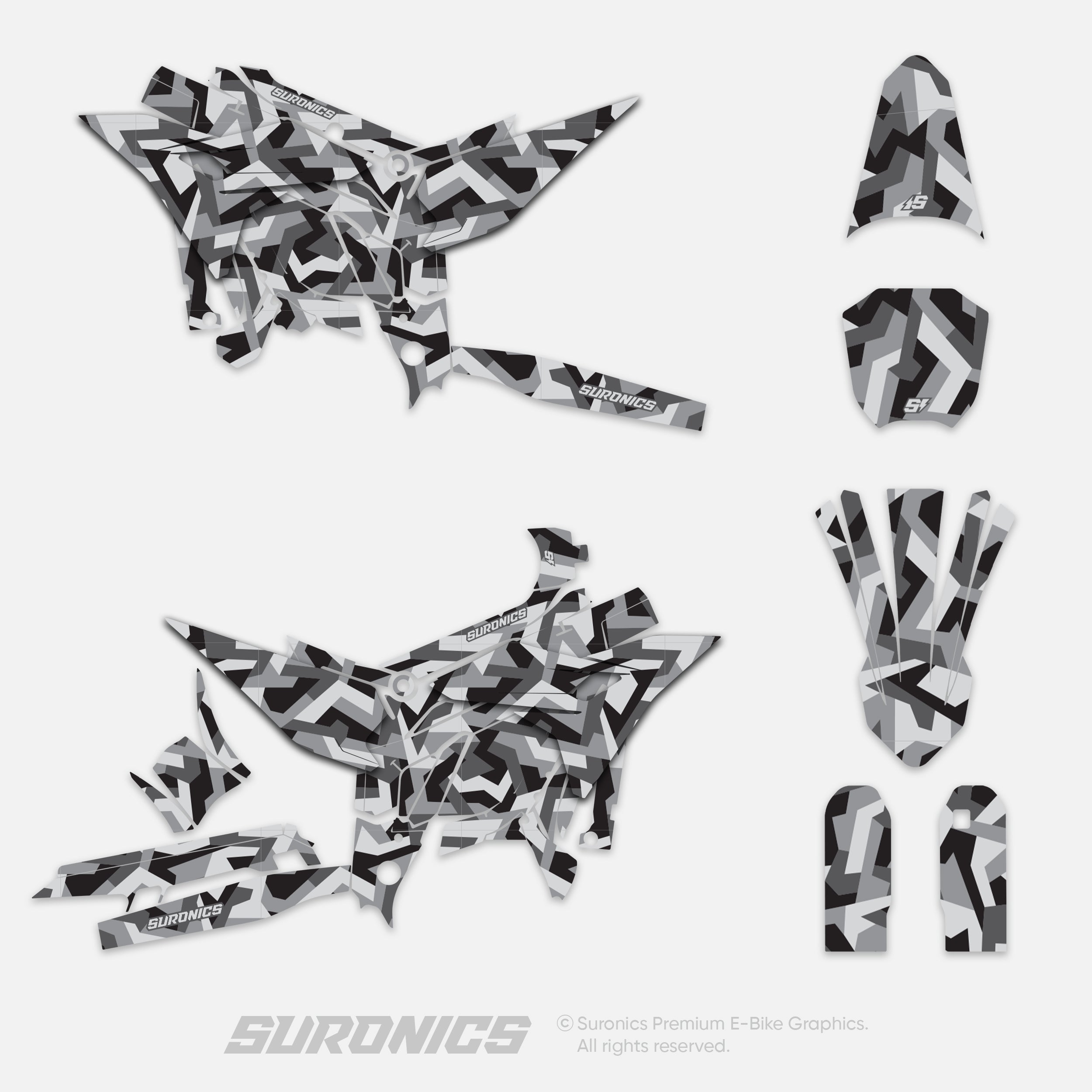 CAMOX GREY Altis Sigma Graphics kit