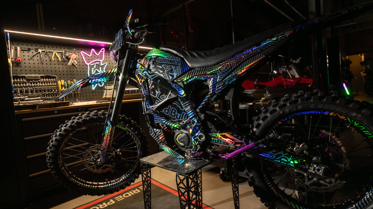Holographic E-Moto Graphics