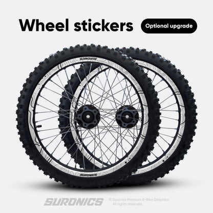 EXPLORER WHITE GREY Stark Varg Graphics kit