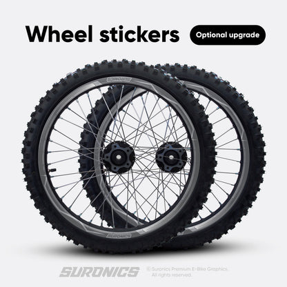 FOX RACER GREY WHITE Rerode R1 Graphics kit