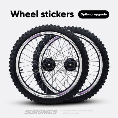 FOX RACER WHITE PURPLE Altis Sigma Graphics kit