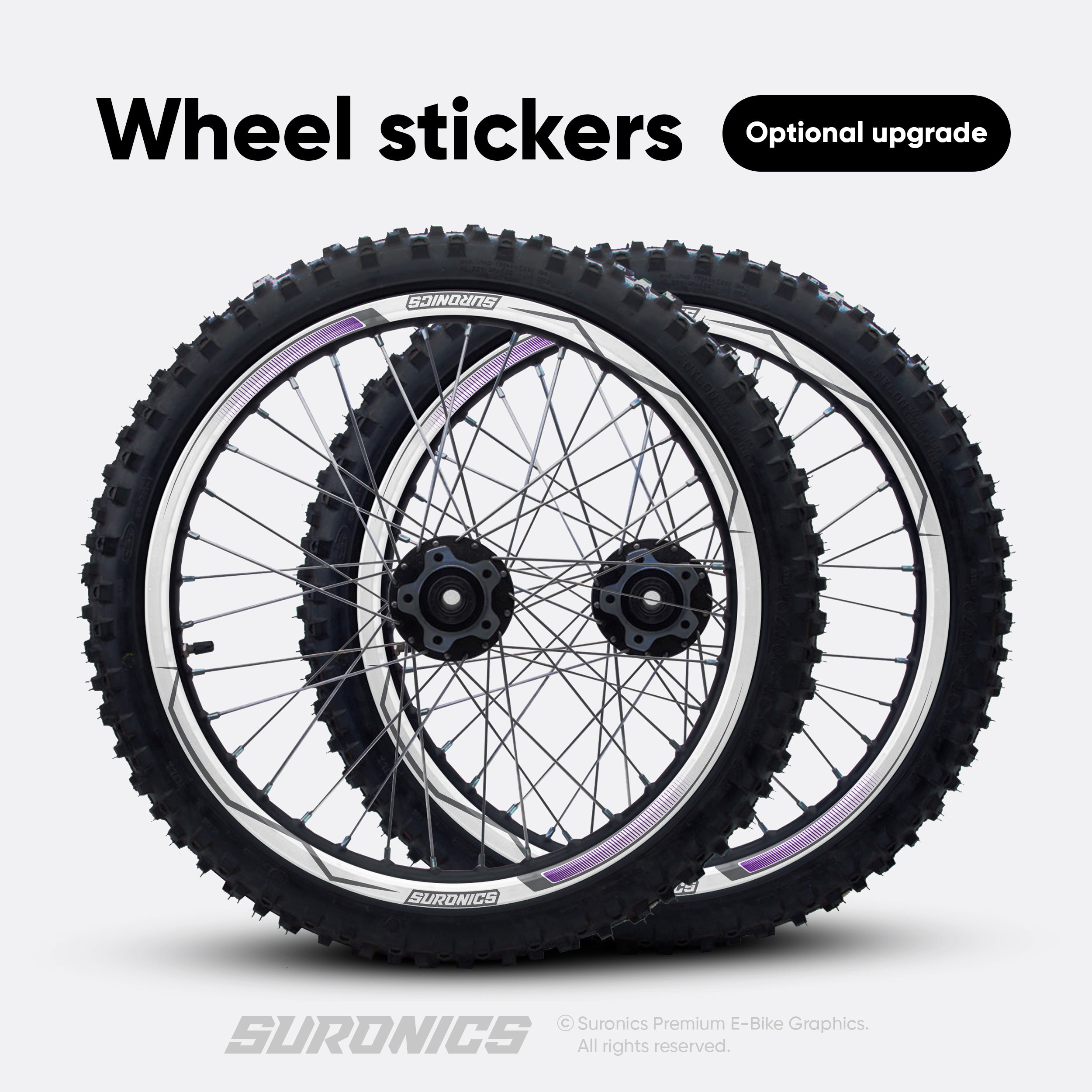 FOX RACER WHITE PURPLE Tuttio Soleil 01 Graphics kit