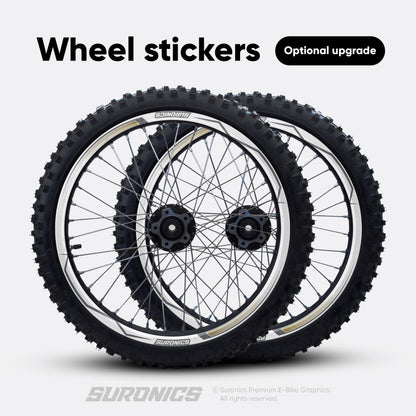 FOX RACER WHITE SANDER Stark Varg Graphics kit
