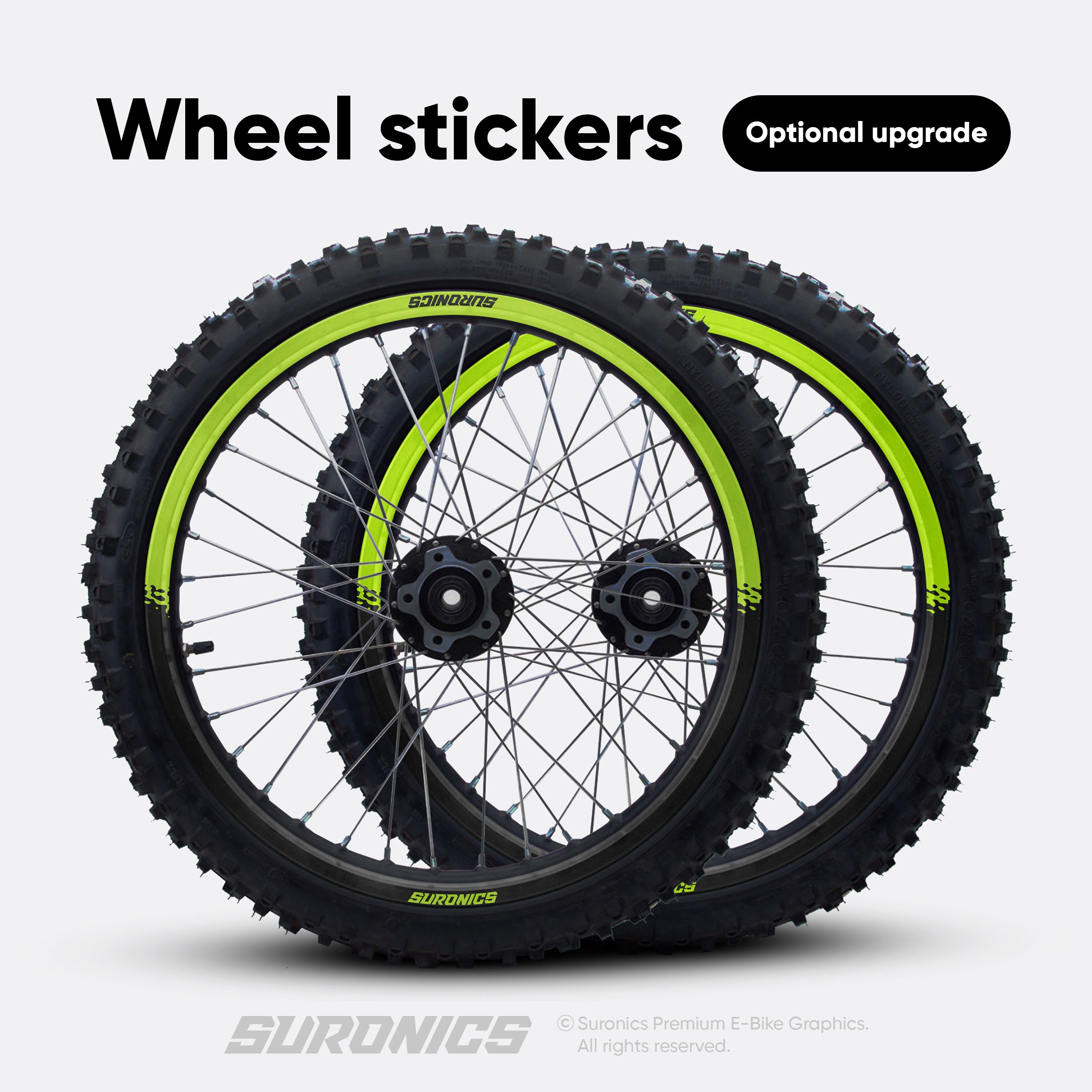 HALF GREEN BLACK Talaria Sting MX3 MX4 Graphics kit