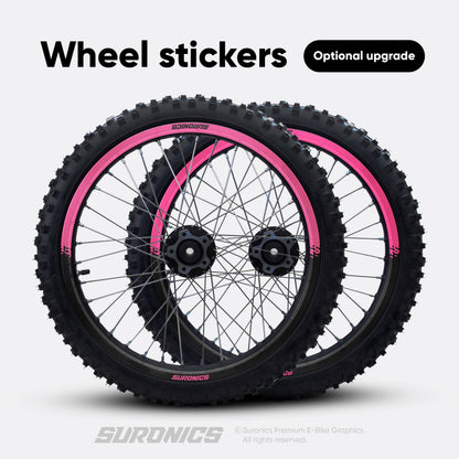 HALF BLACK PINK Talaria Sting MX3 MX4 Graphics kit