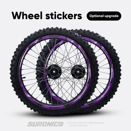 MARKER PURPLE Eride Pro SS SR Graphics kit
