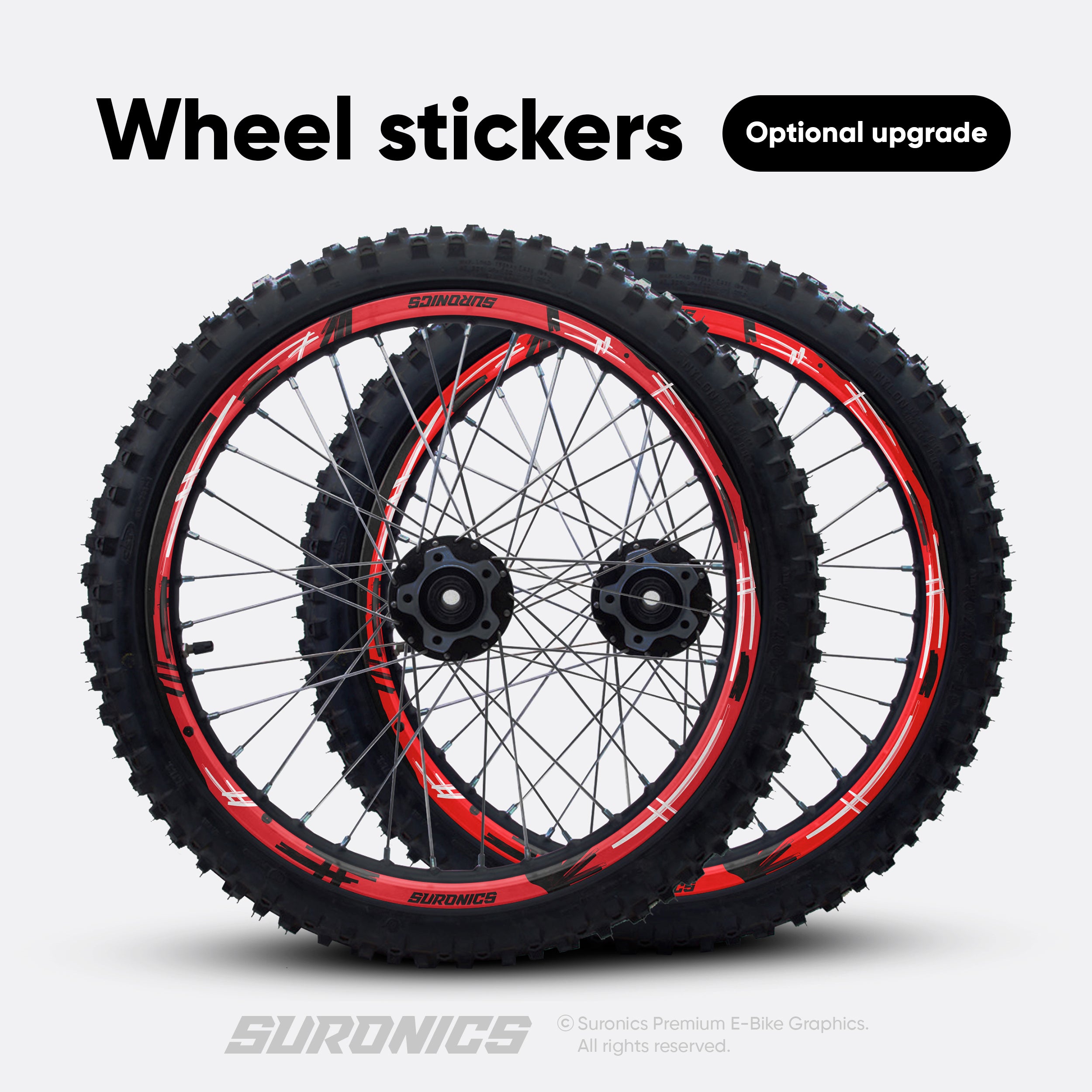 MARKER RED 79Bike Falcon PRO / GT / M Graphics kit