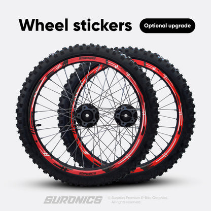 MARKER RED 79Bike Falcon PRO / GT / M Graphics kit