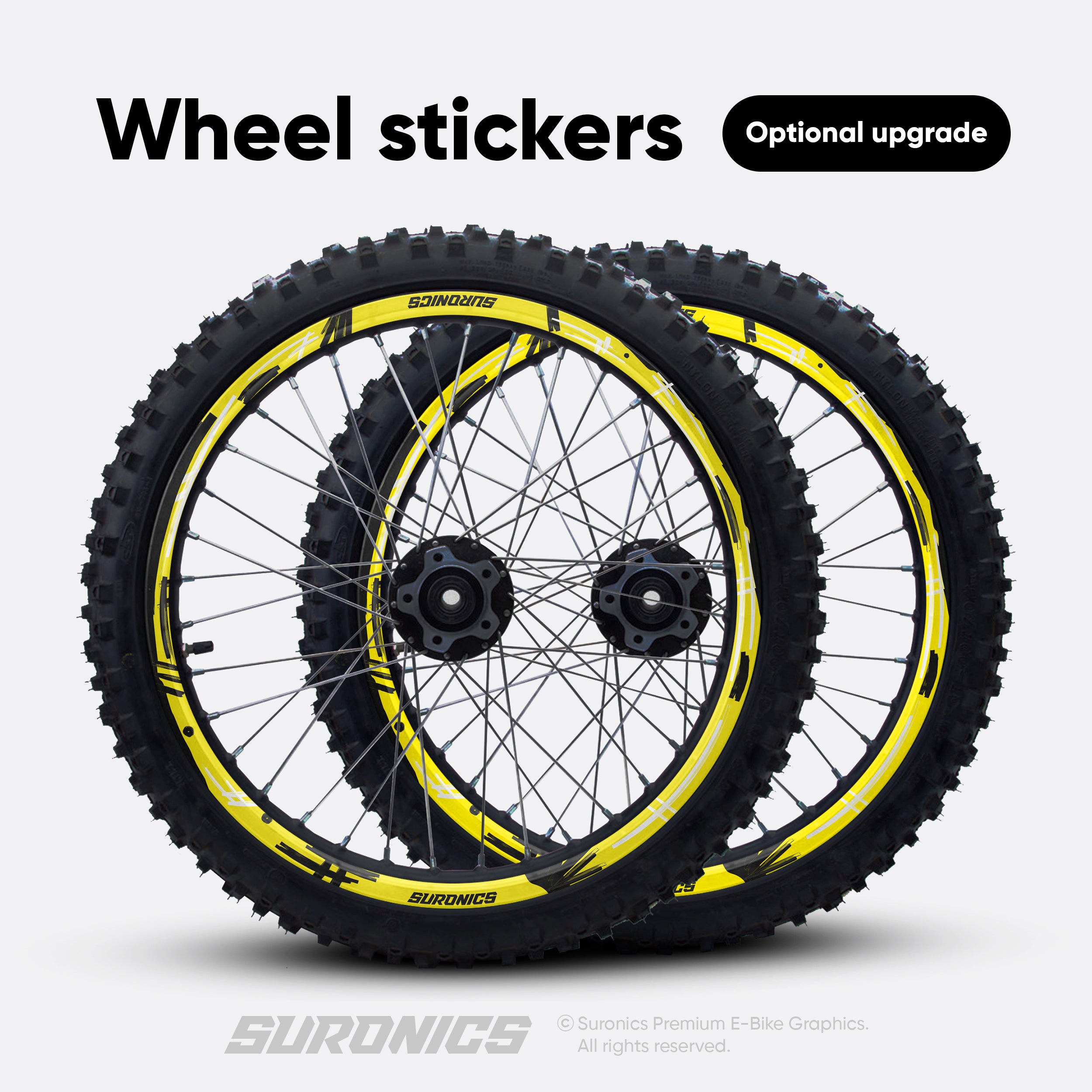 MARKER YELLOW Talaria Sting MX3 MX4 Graphics kit