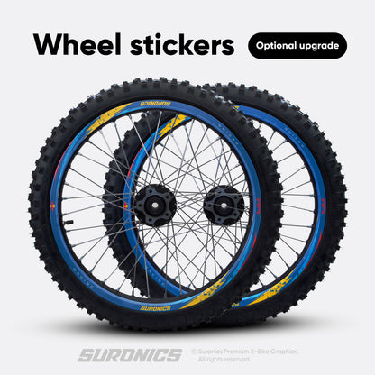 ORIGINAL BULL BLUE Surron Light Bee Graphics kit