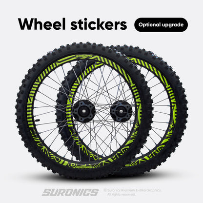 RACE ART BLACK GREEN Rerode R1 Graphics kit