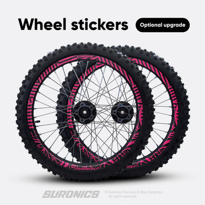 RACE ART BLACK MAGENTA Rerode R1 Graphics kit