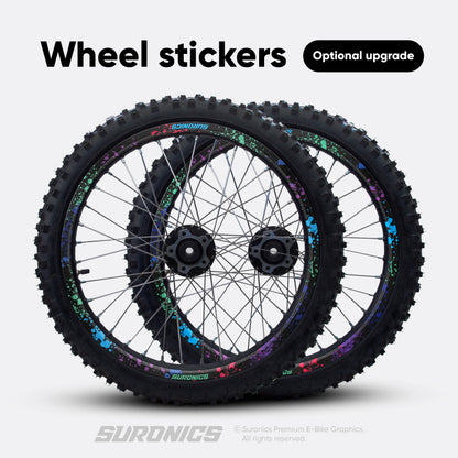 SPLATTER MULTICOLOR Rerode R1 Graphics kit