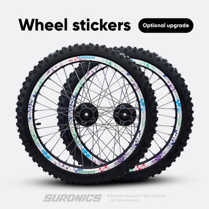 SPLATTER WHITE MULTICOLOR Rerode R1 Graphics kit